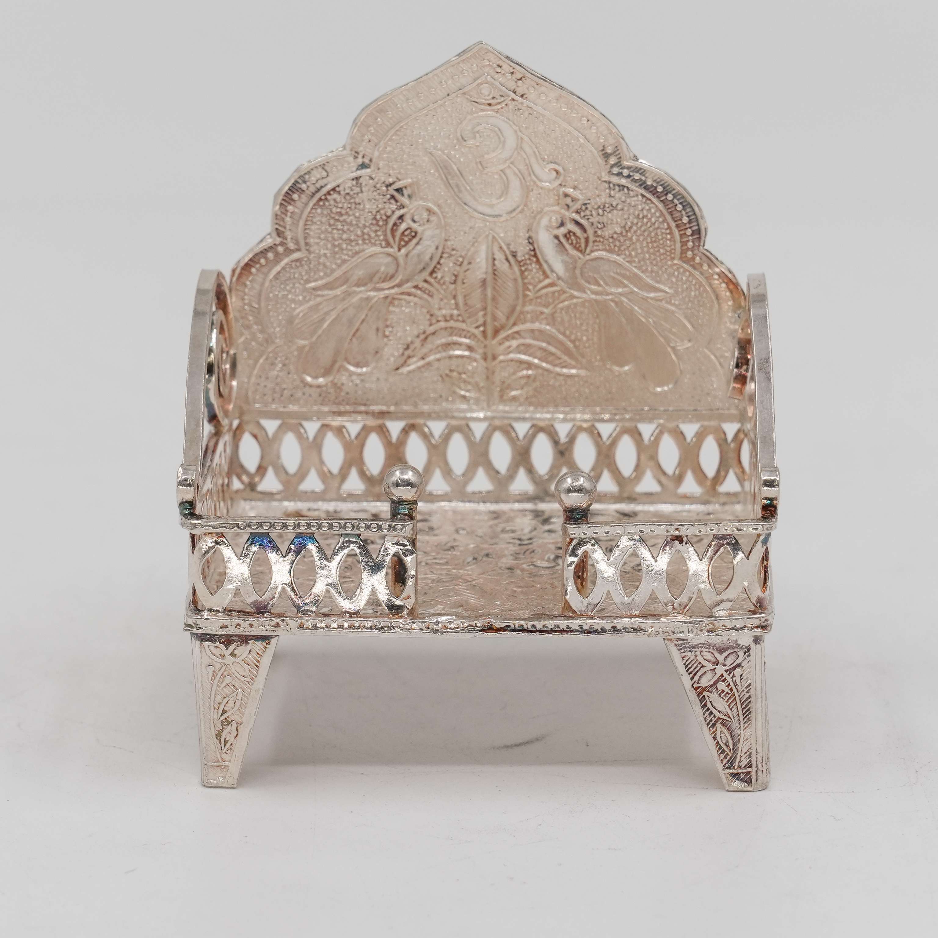 Ved Jewellers - Silver Singhasan