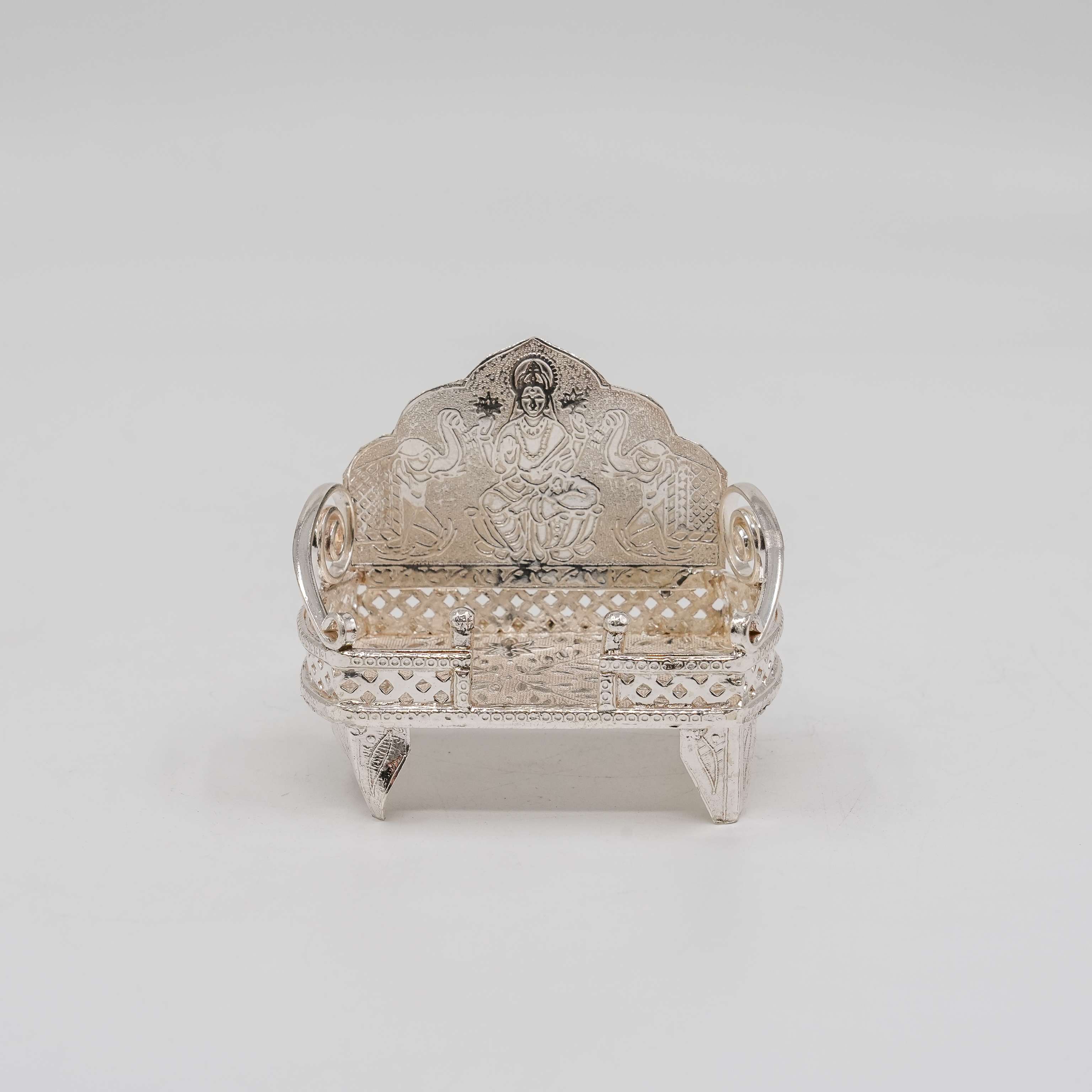 Ved Jewellers - Silver Singhasan