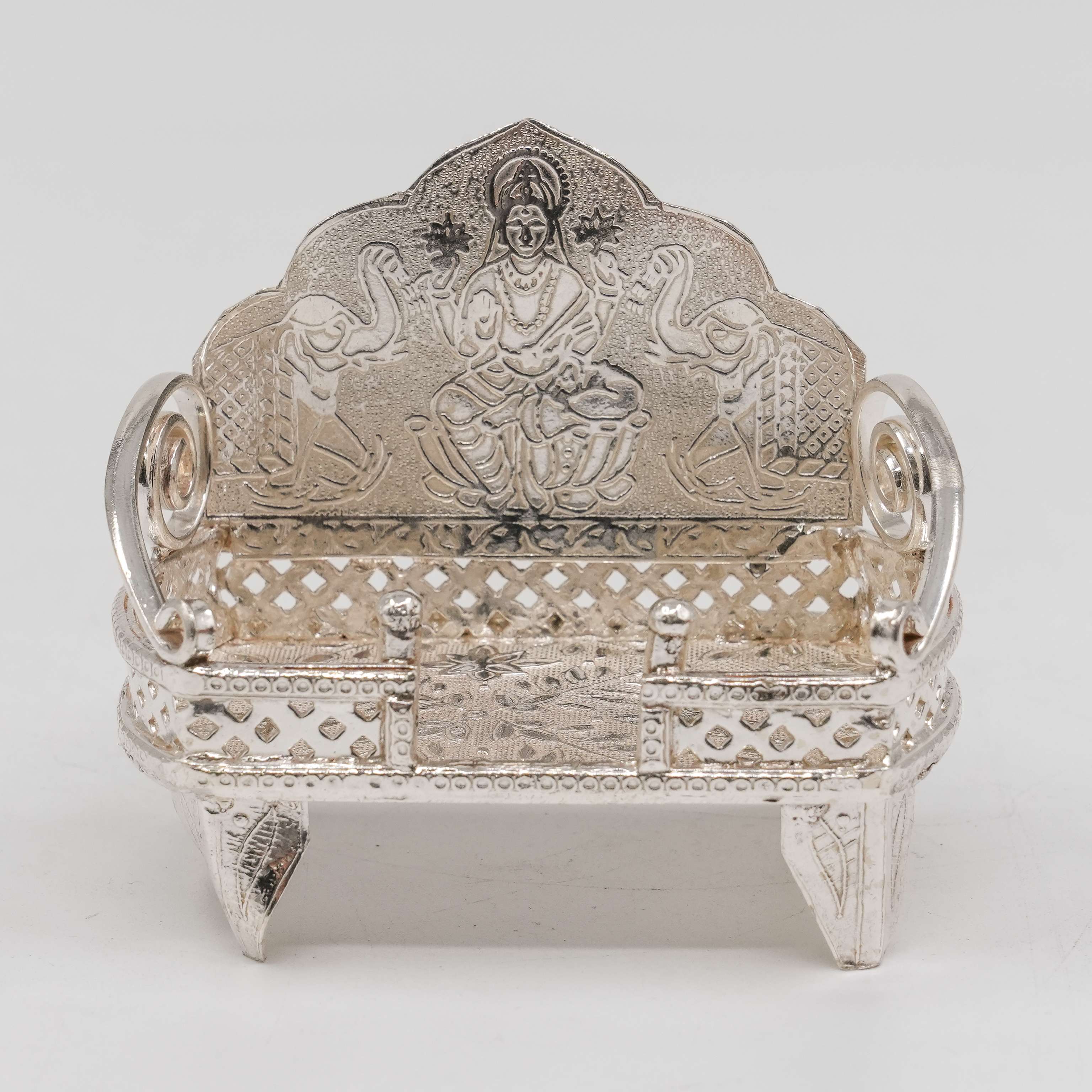 Ved Jewellers - Silver Singhasan