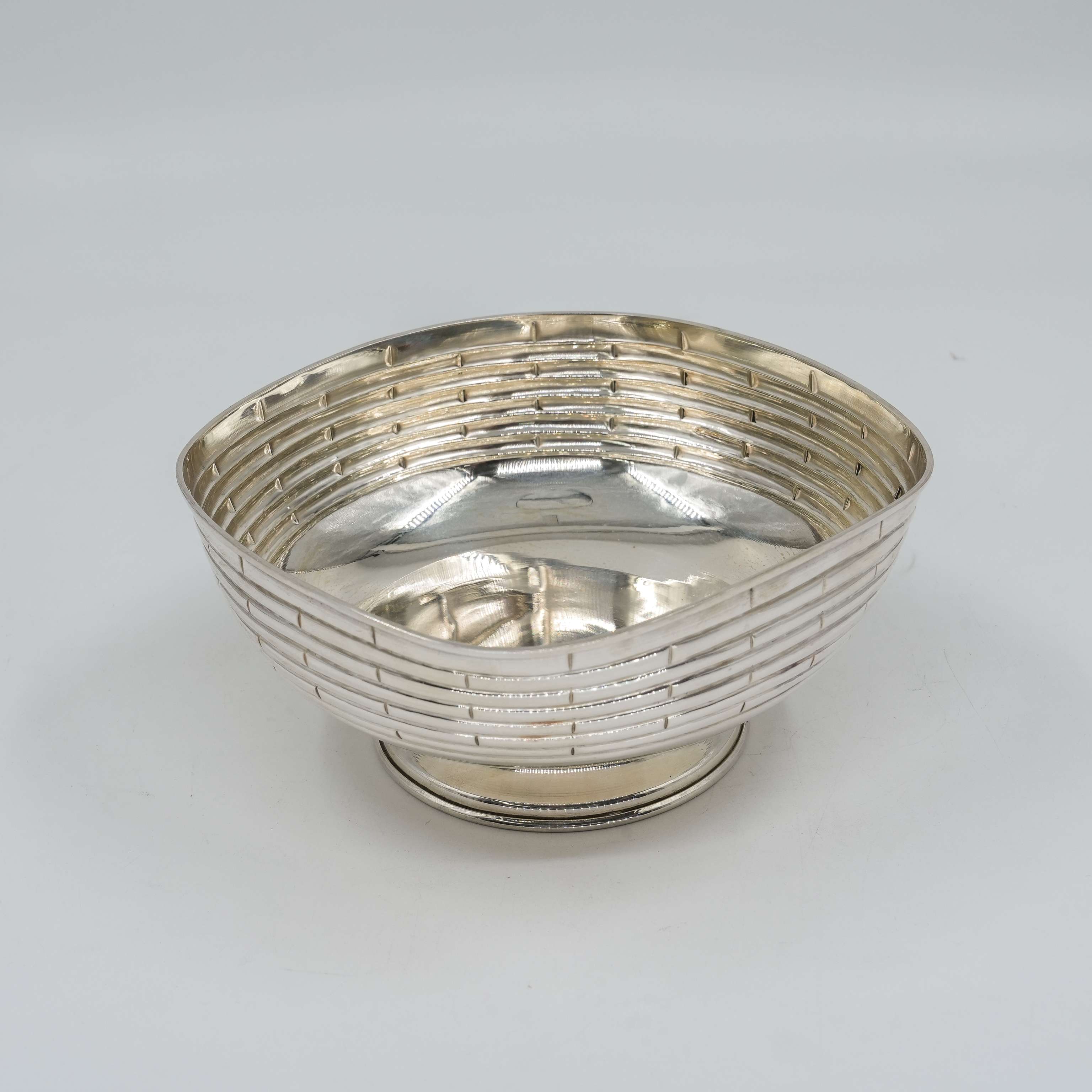 Ved Jewellers - Silver Basket Bowl