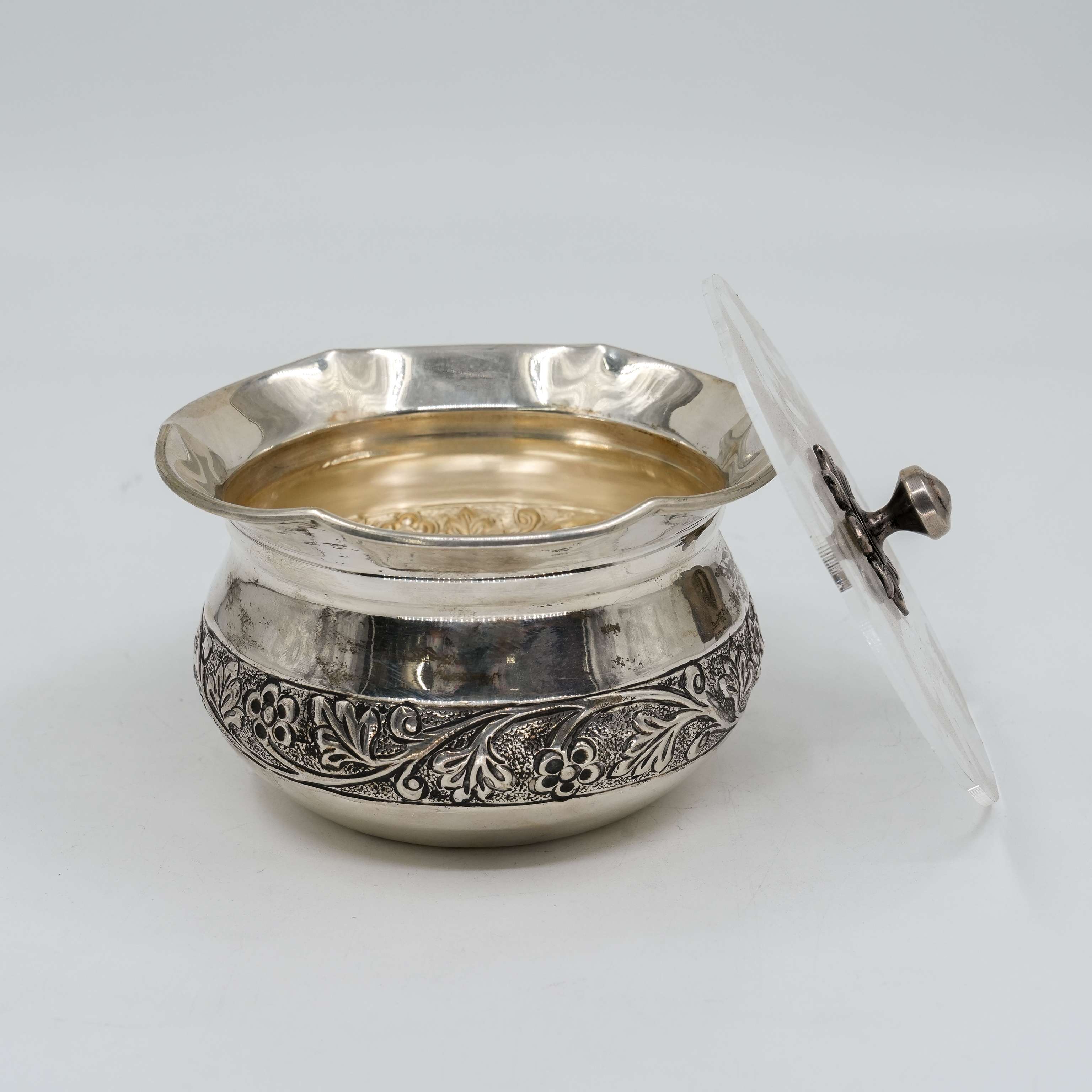 Ved Jewellers - Silver Pooja Bowl
