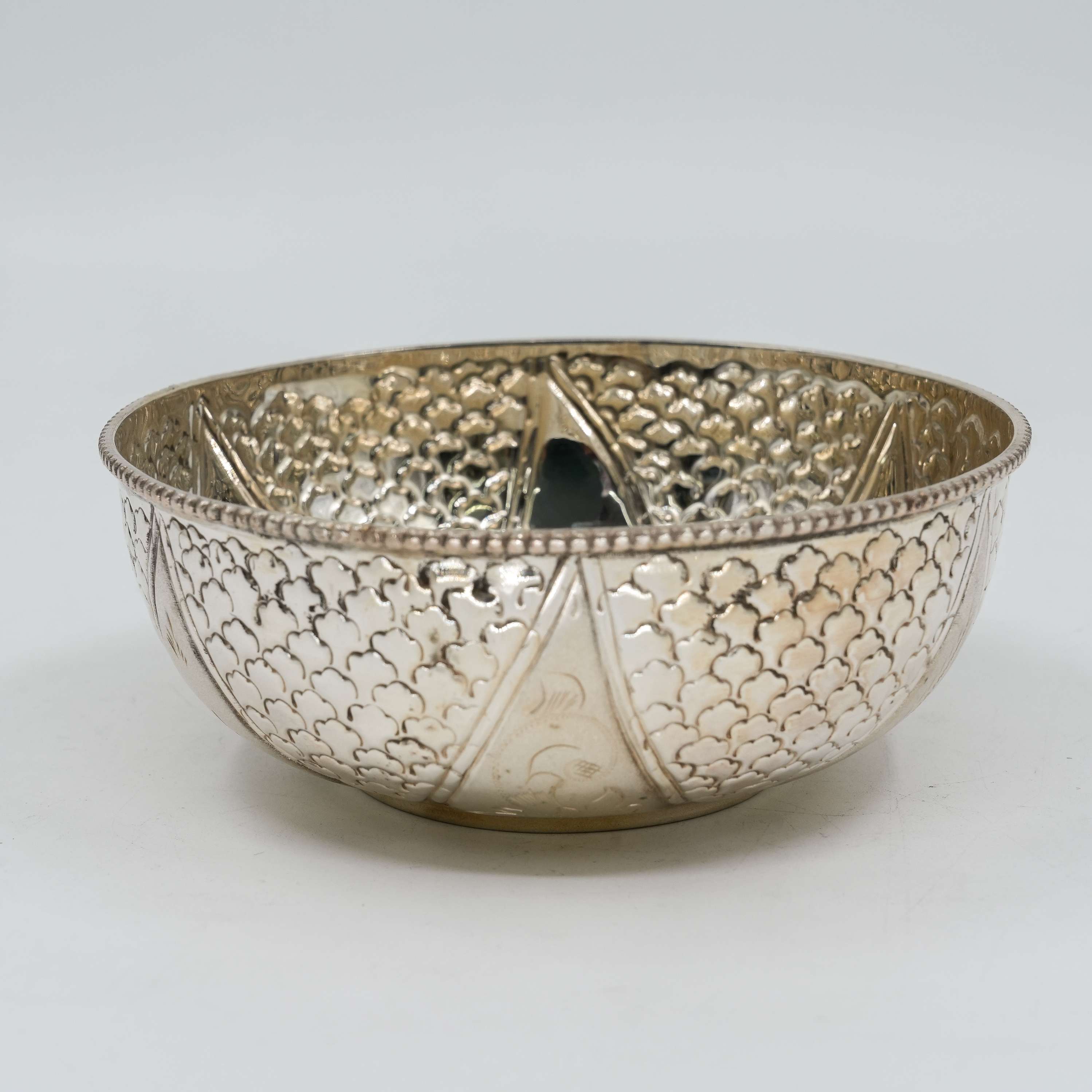 Ved Jewellers - Silver Flower Bowl