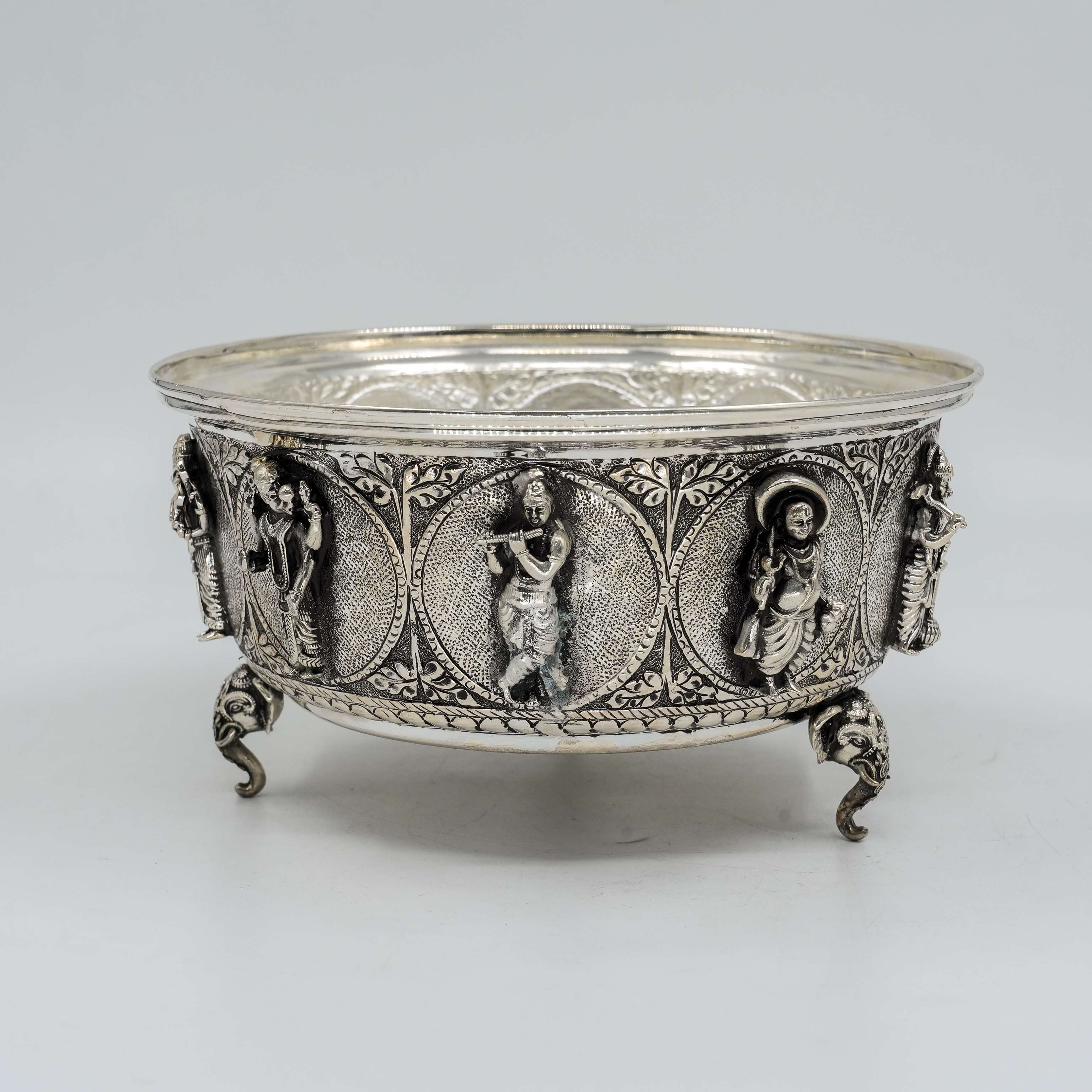 Ved Jewellers - Silver Deity Bowl