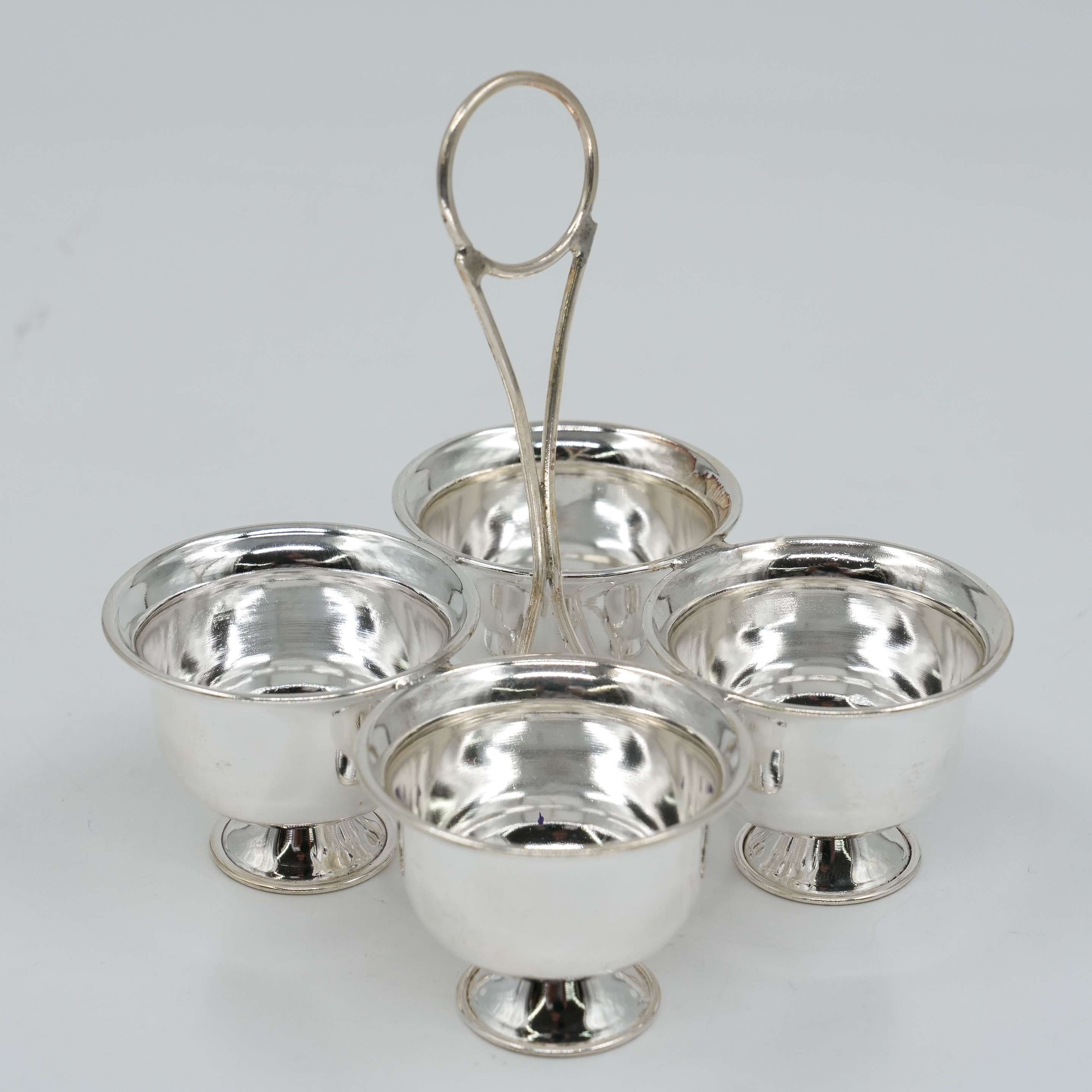 Ved Jewellers - Silver Egg Cups
