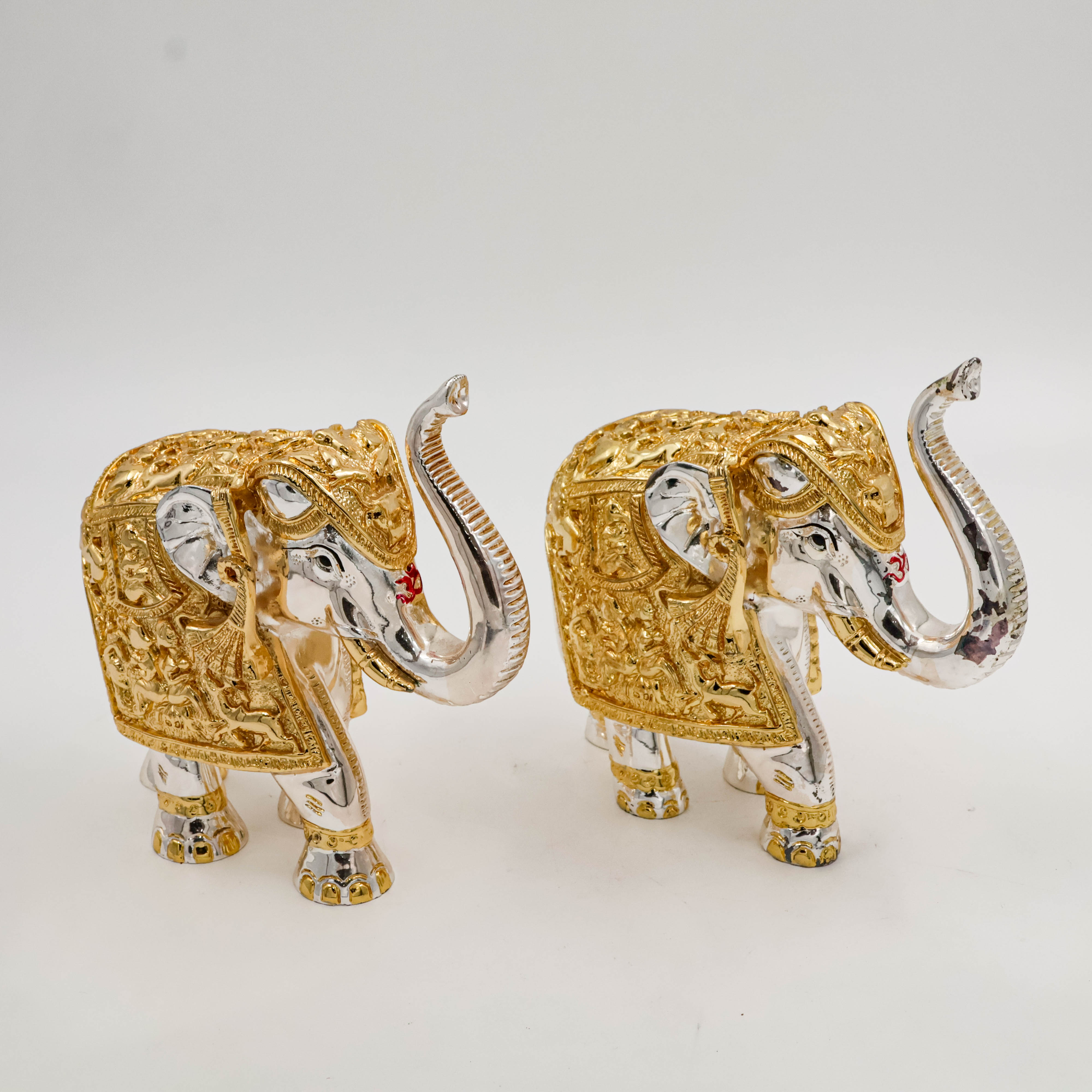 Silver Coated Elephant