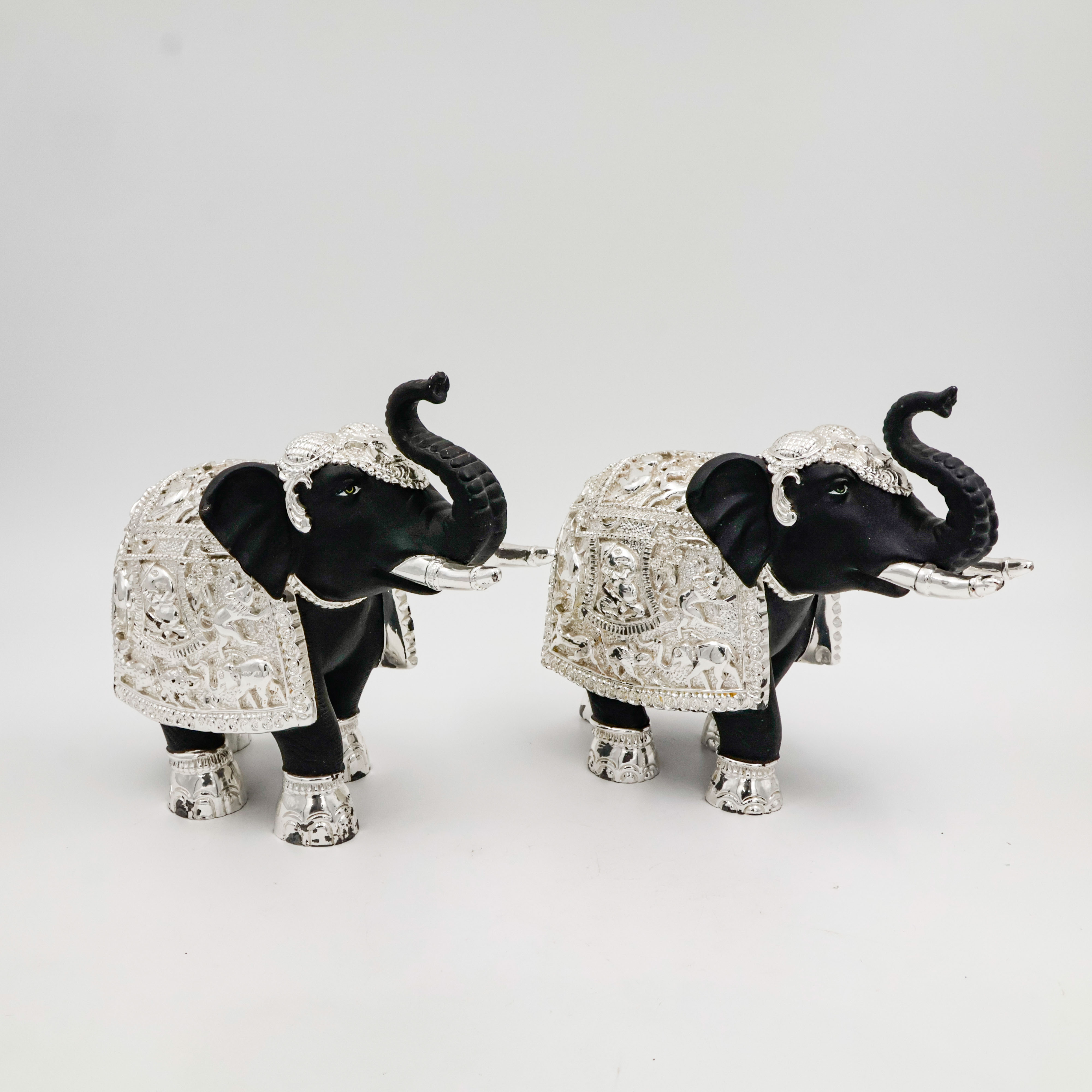 Silver Coated Elephant