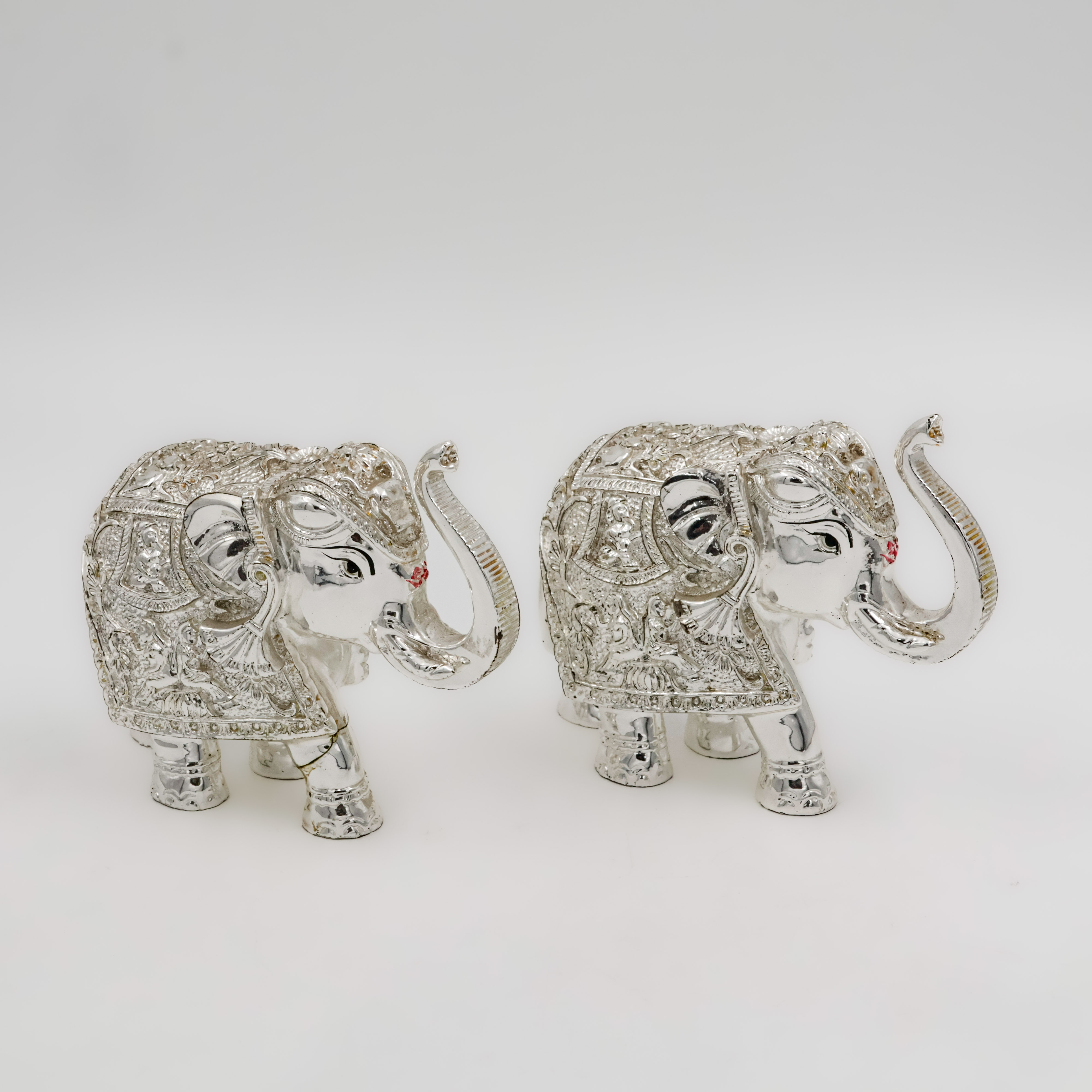 Silver Coated Elephant