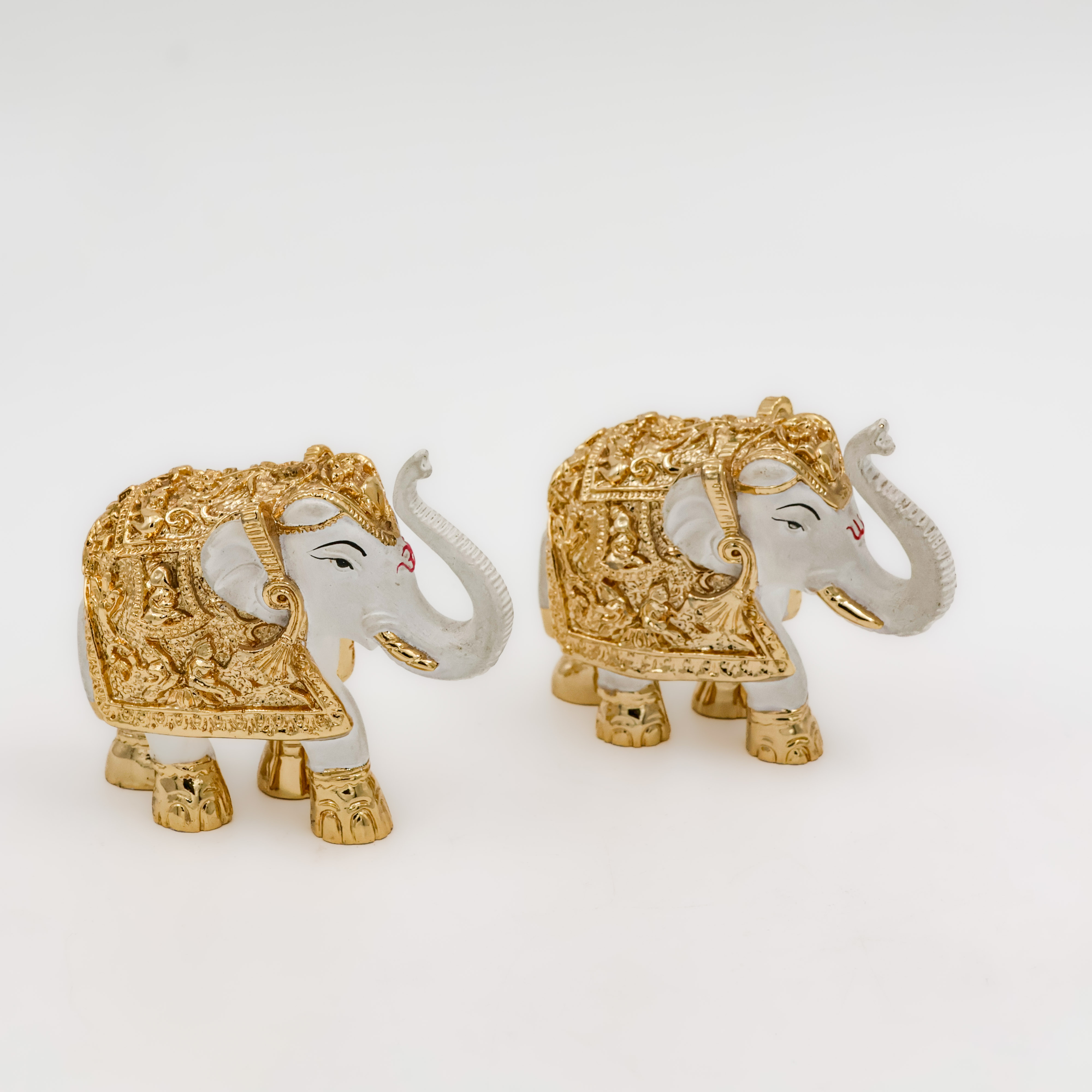 Silver Coated Elephant