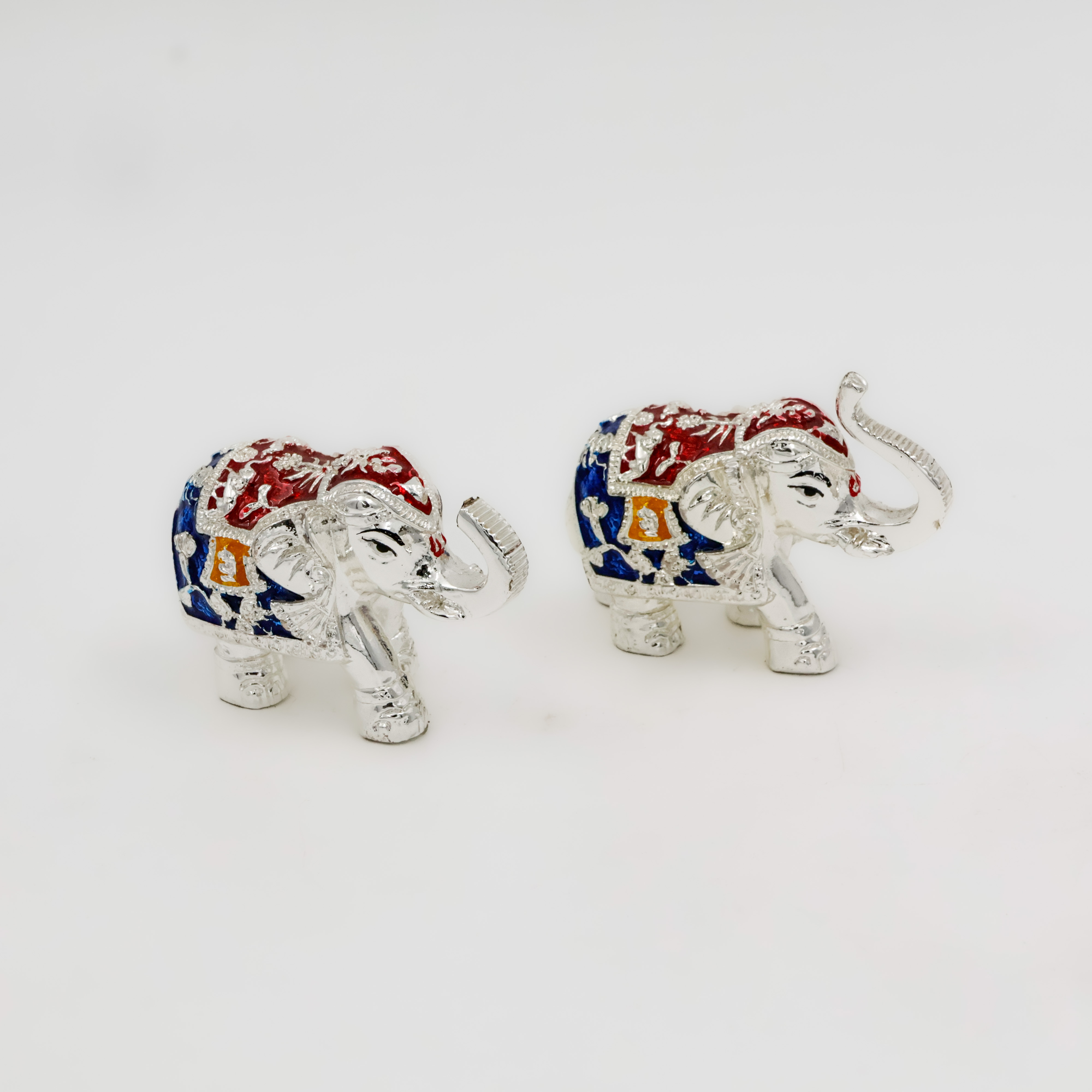 Silver Coated Elephant