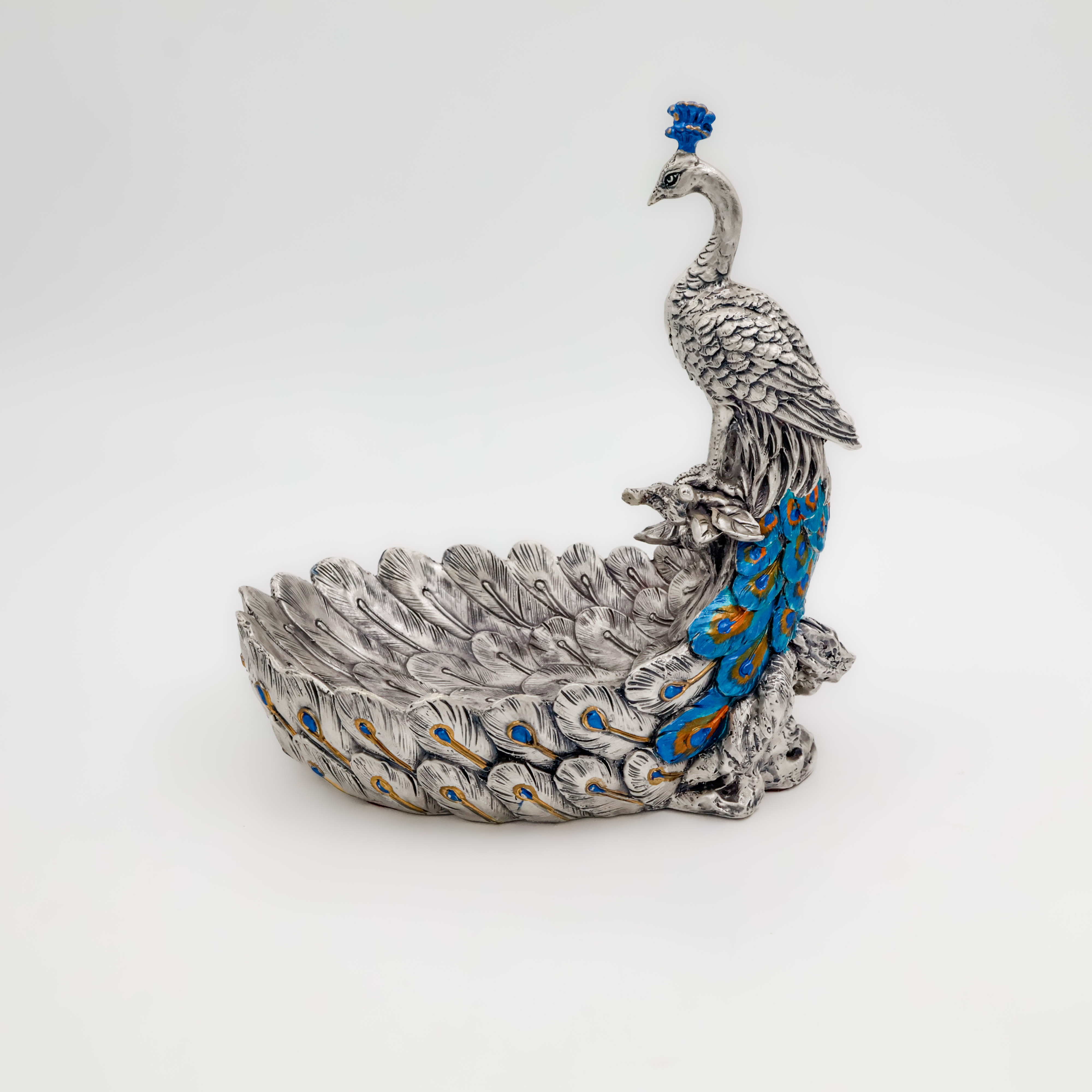 Silver Coated Elephant meena