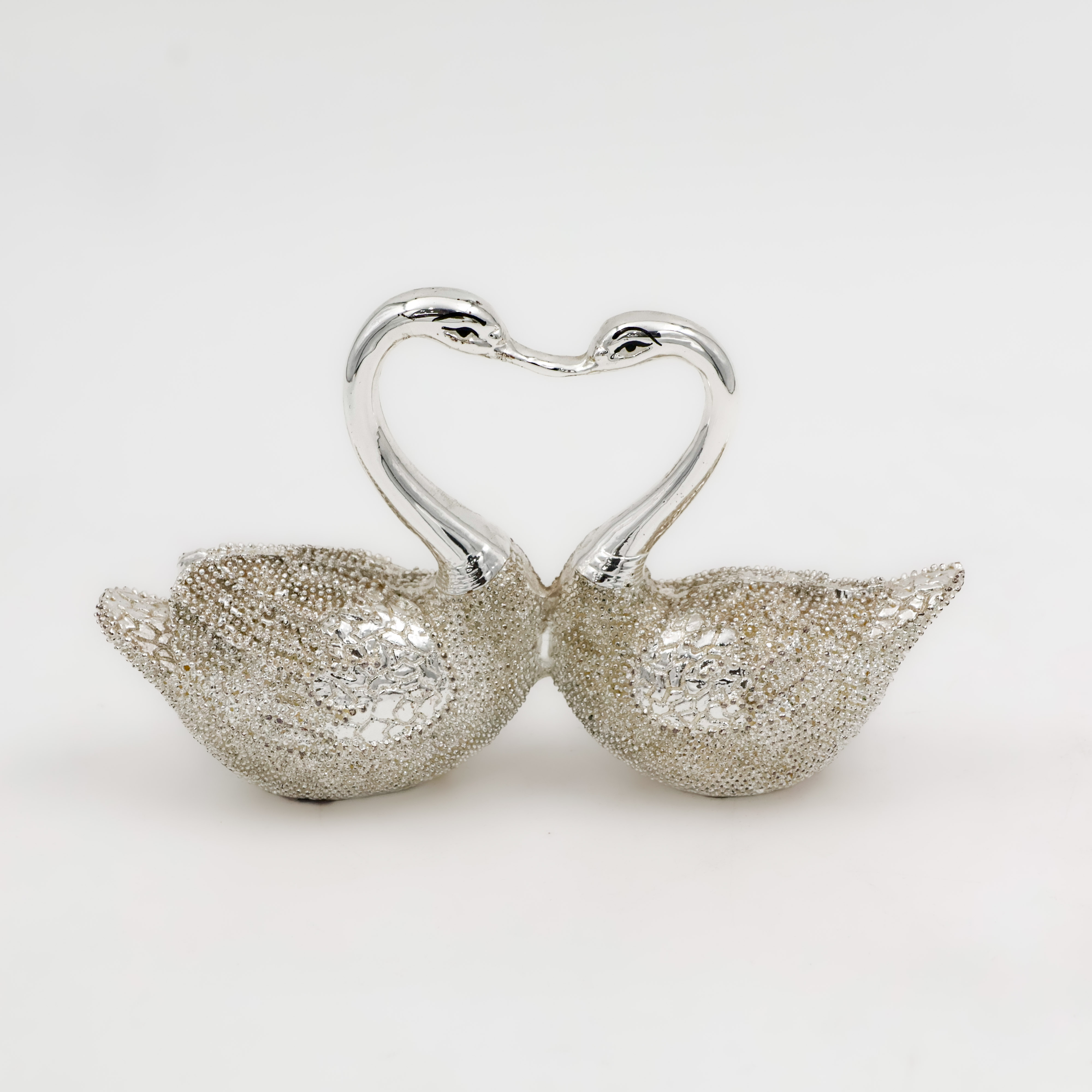 Silver Coated Swan