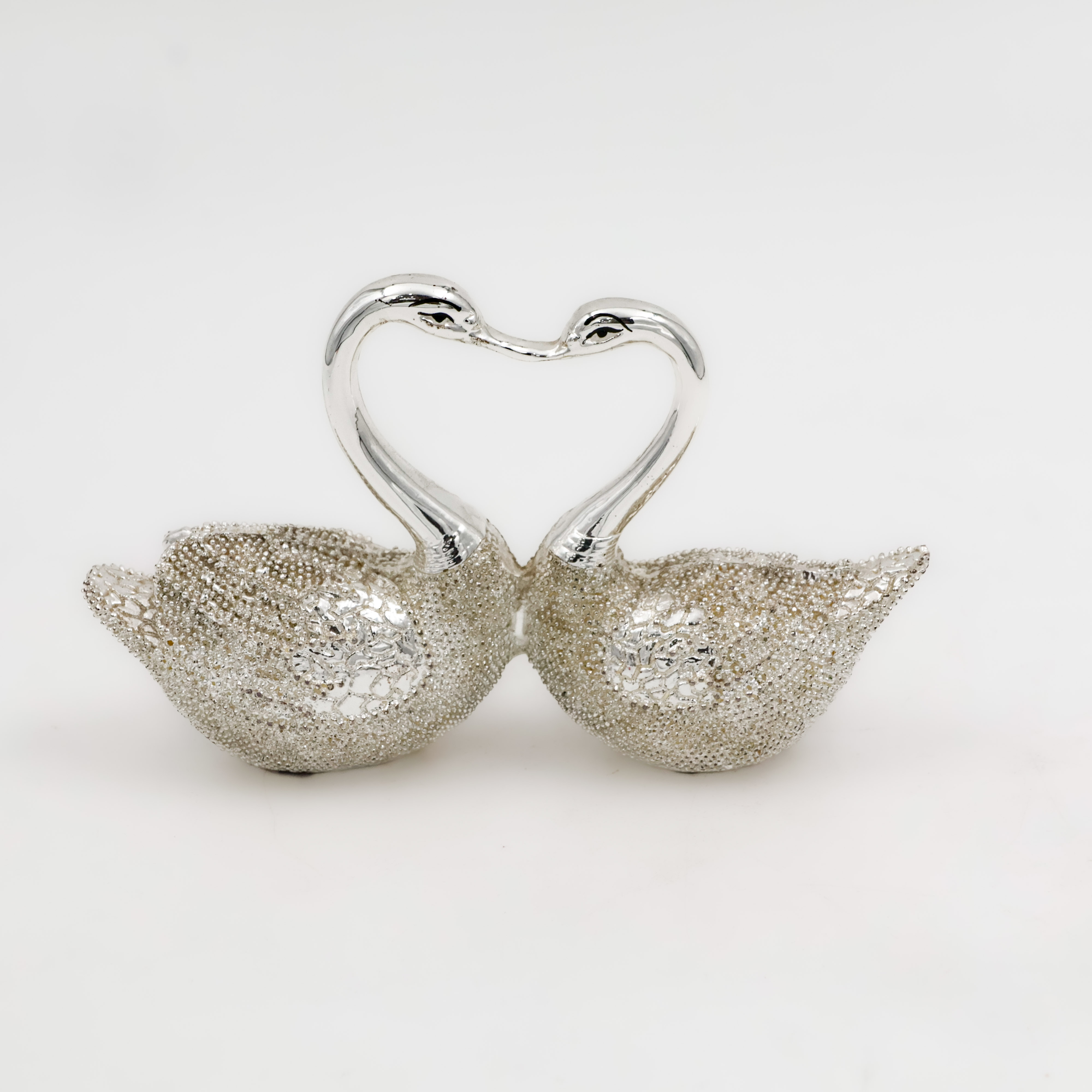 Silver Coated Swan