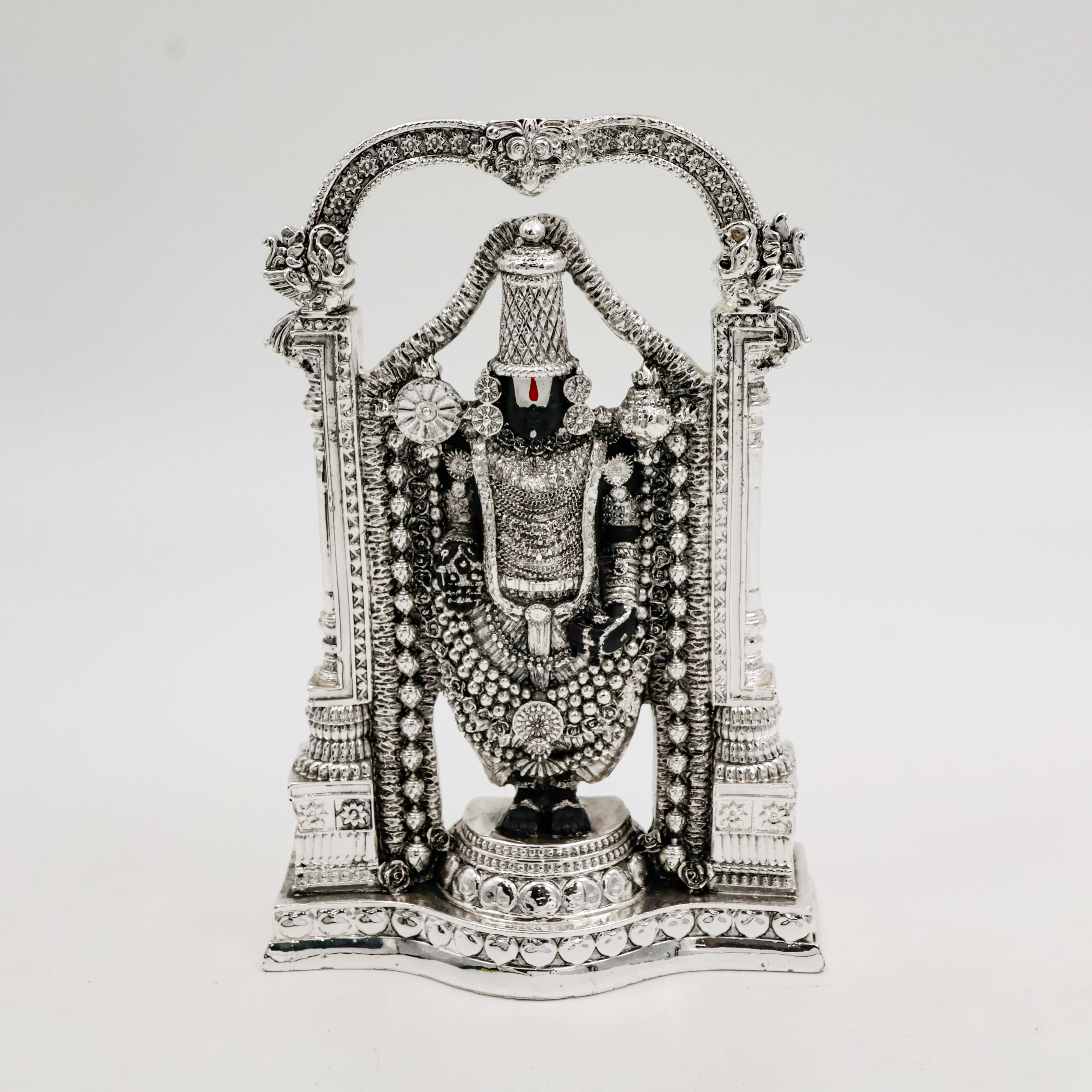 Silver Coated Tirupati Balaji