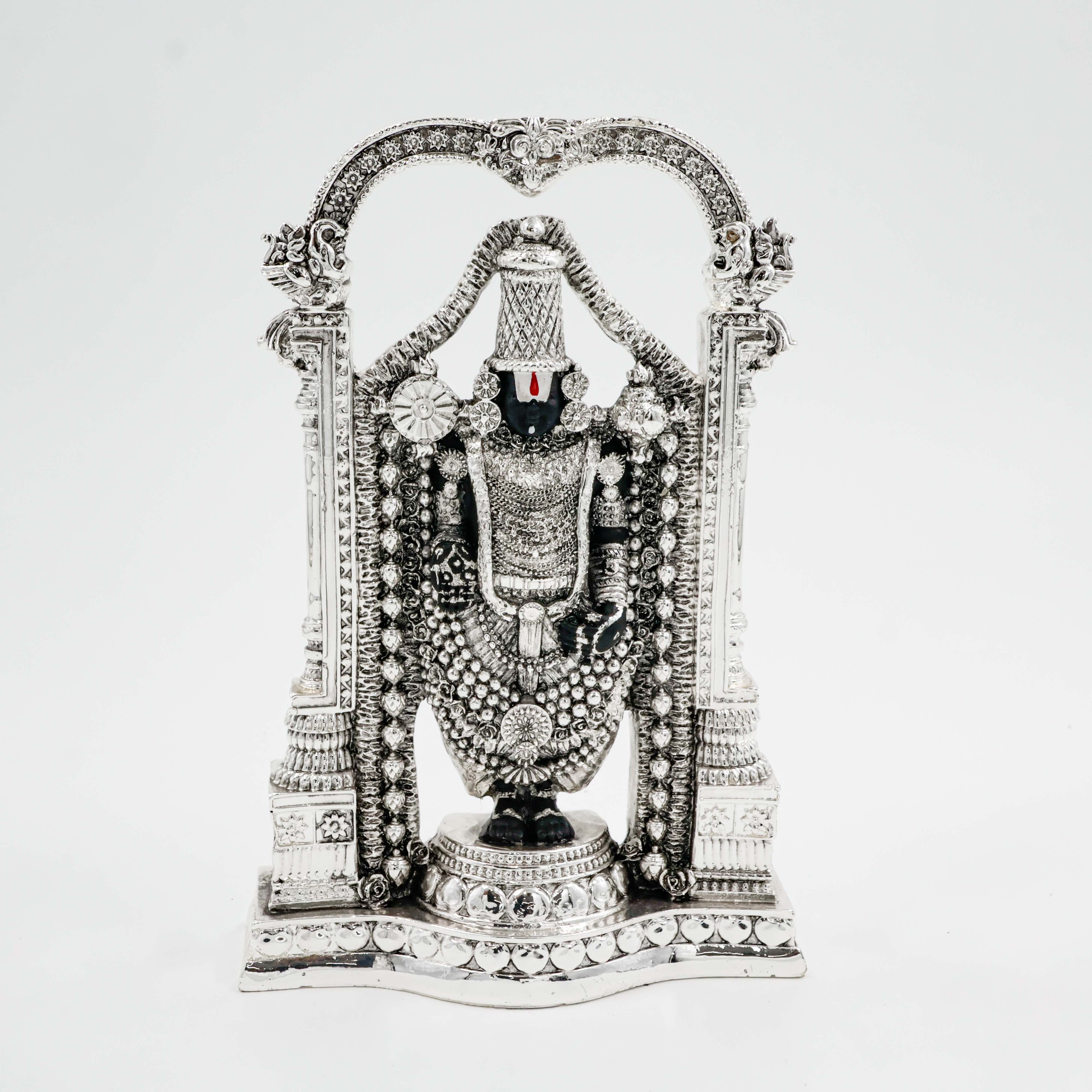 Silver Coated Tirupati Balaji