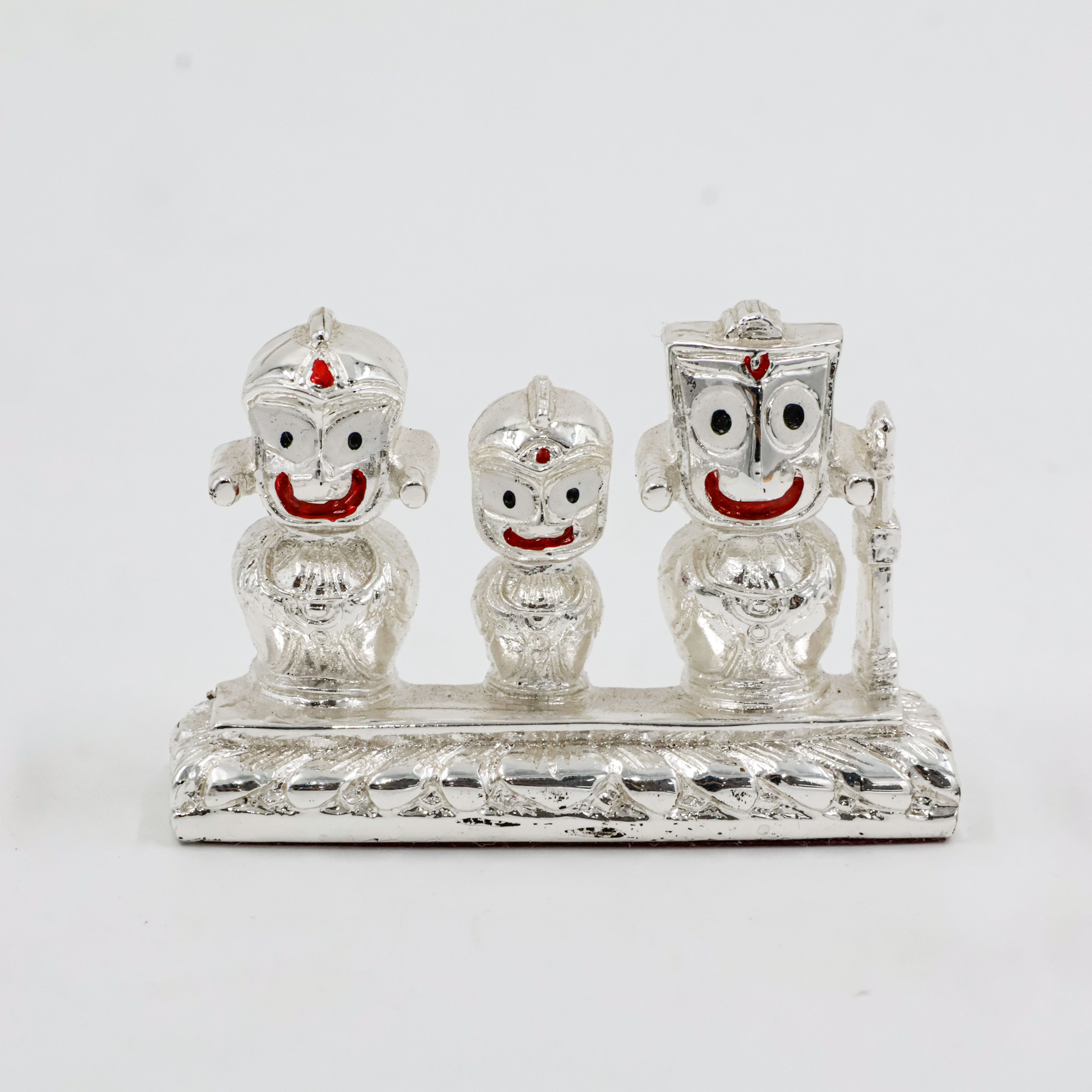 Silver Coated Jagannath Ji