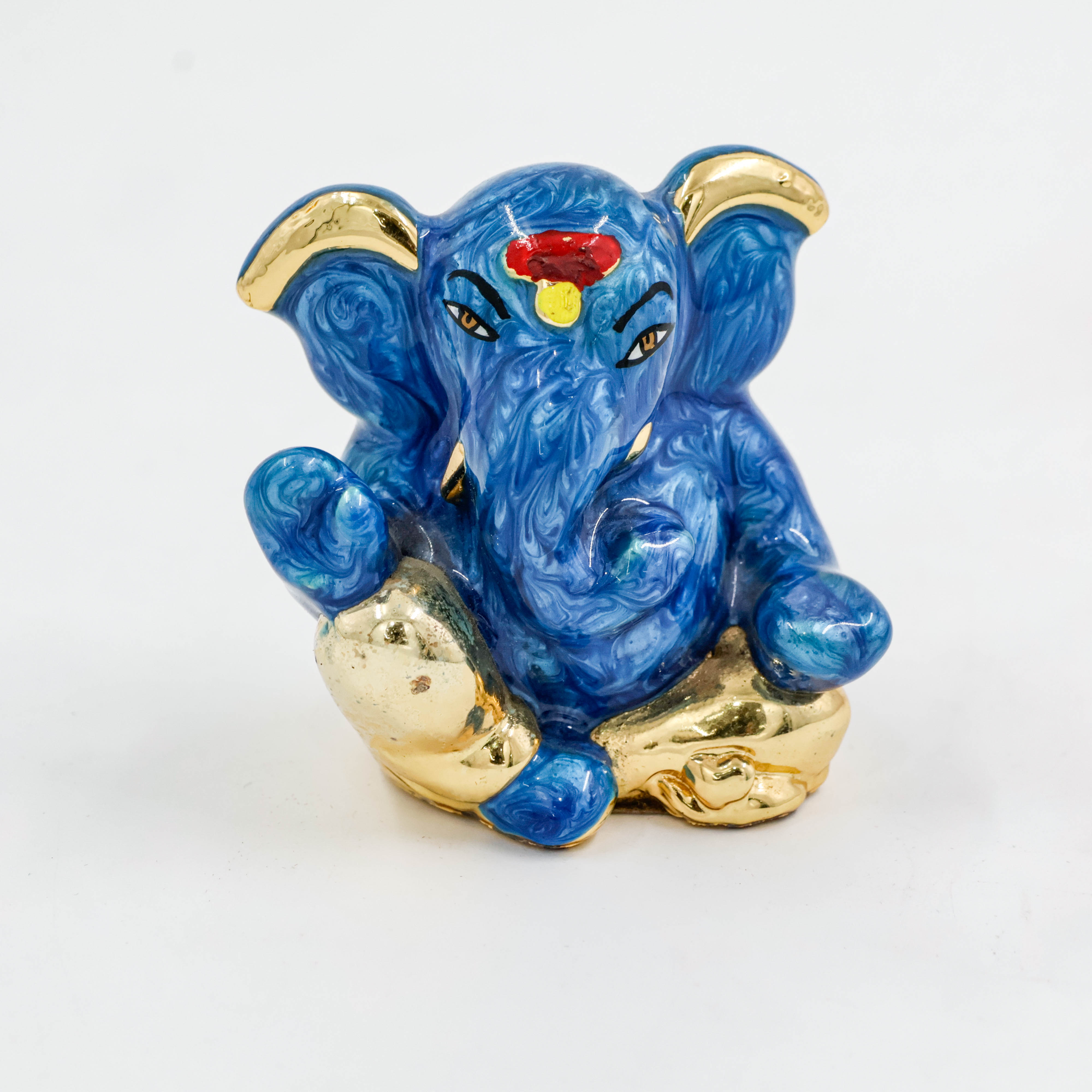 Ganesh Ji Idol in Blue Colour