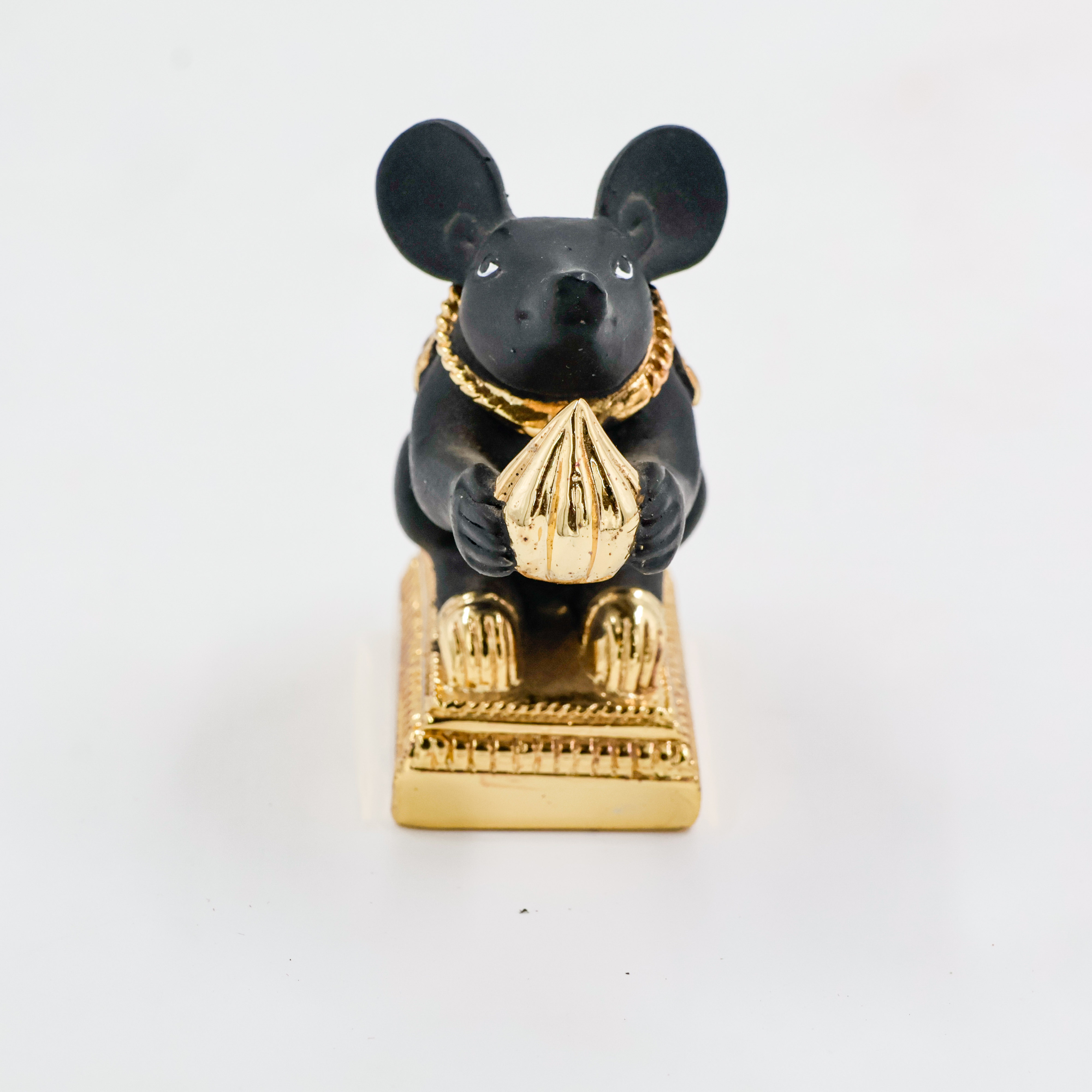 Mushak With Black And Gold Coating