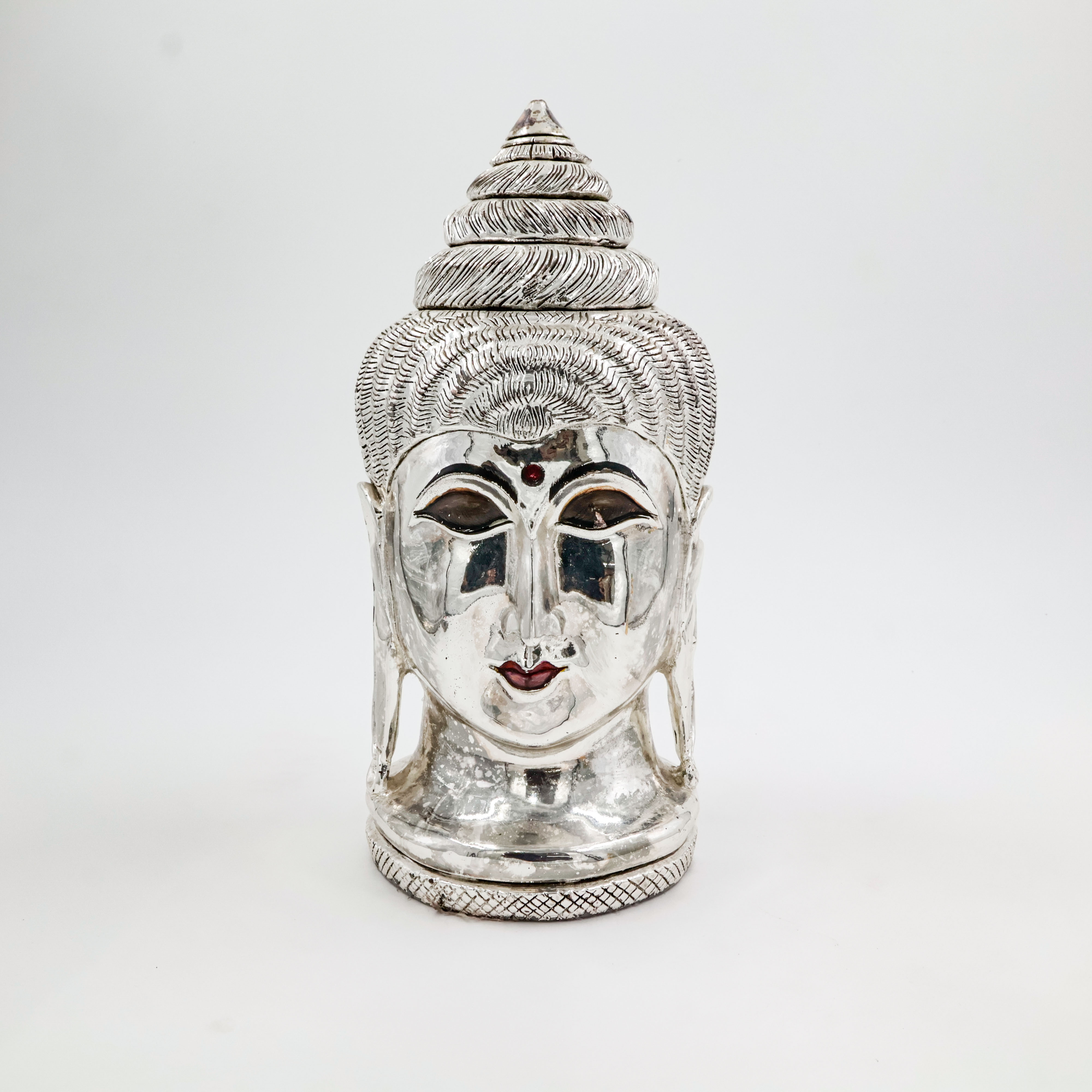 Silver Coated Buddha For Decoration