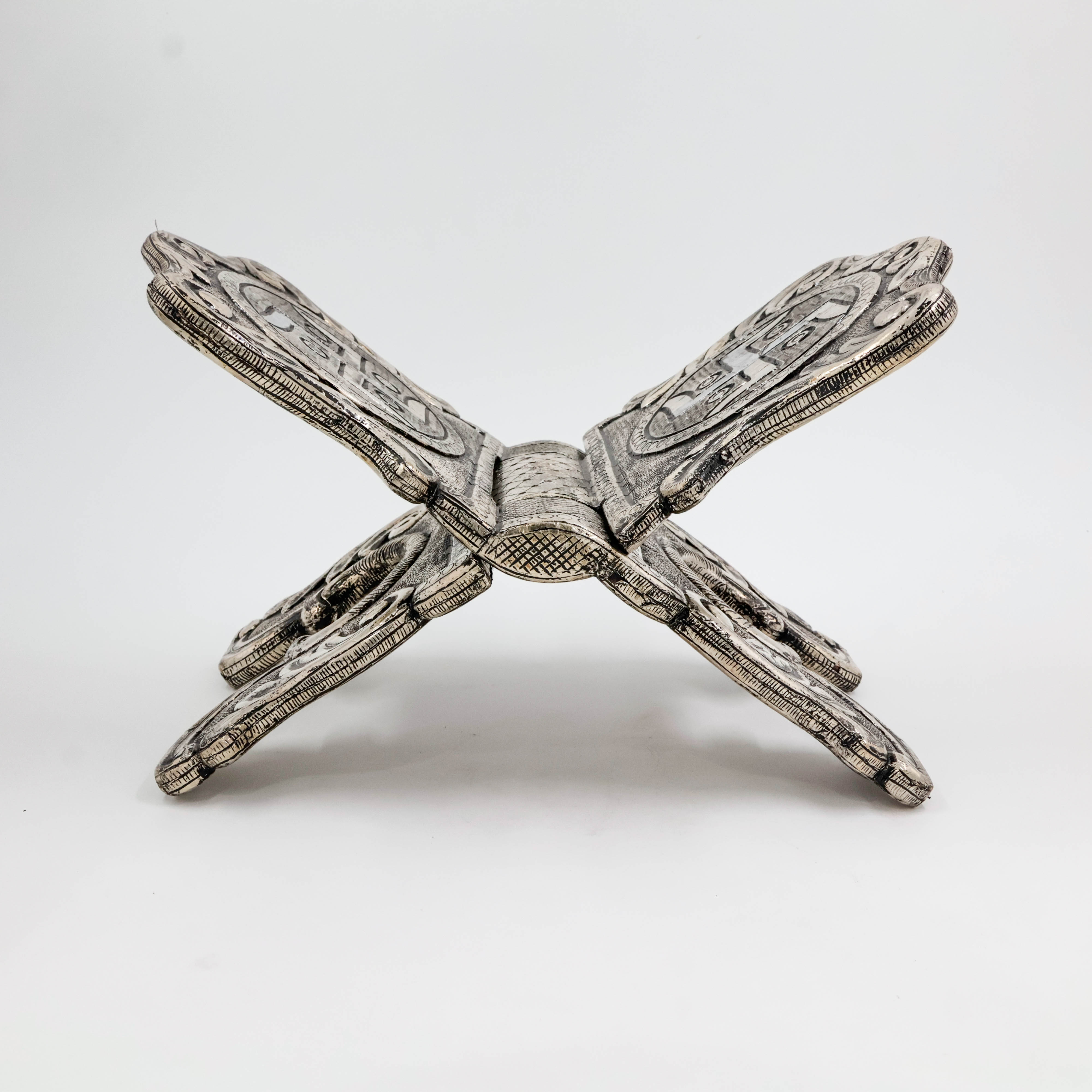 Silver Cladding Book Stand
