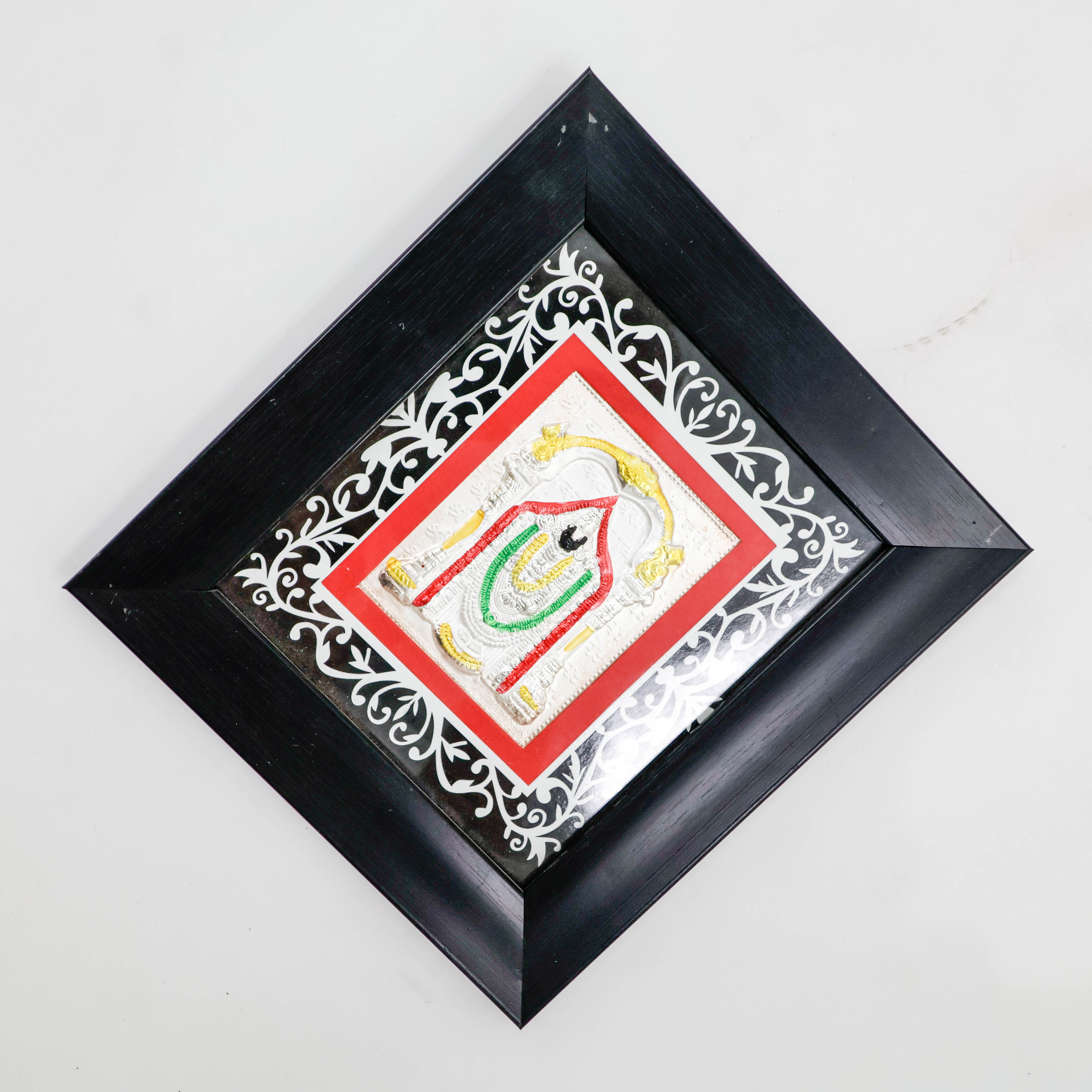 Balaji Frame - Wooden Silver Articles