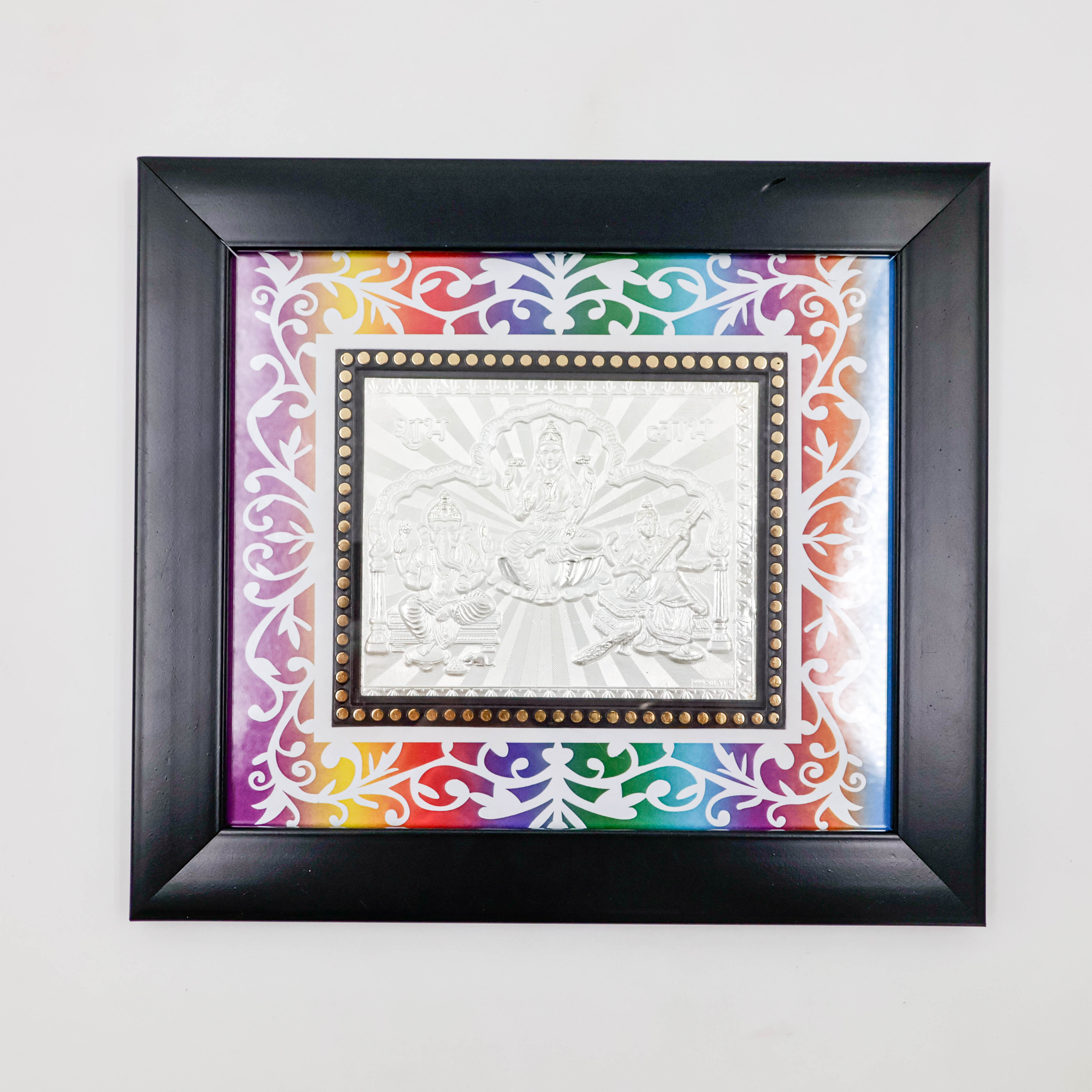 Laxmi Ganesh Saraswati Ji Frame
