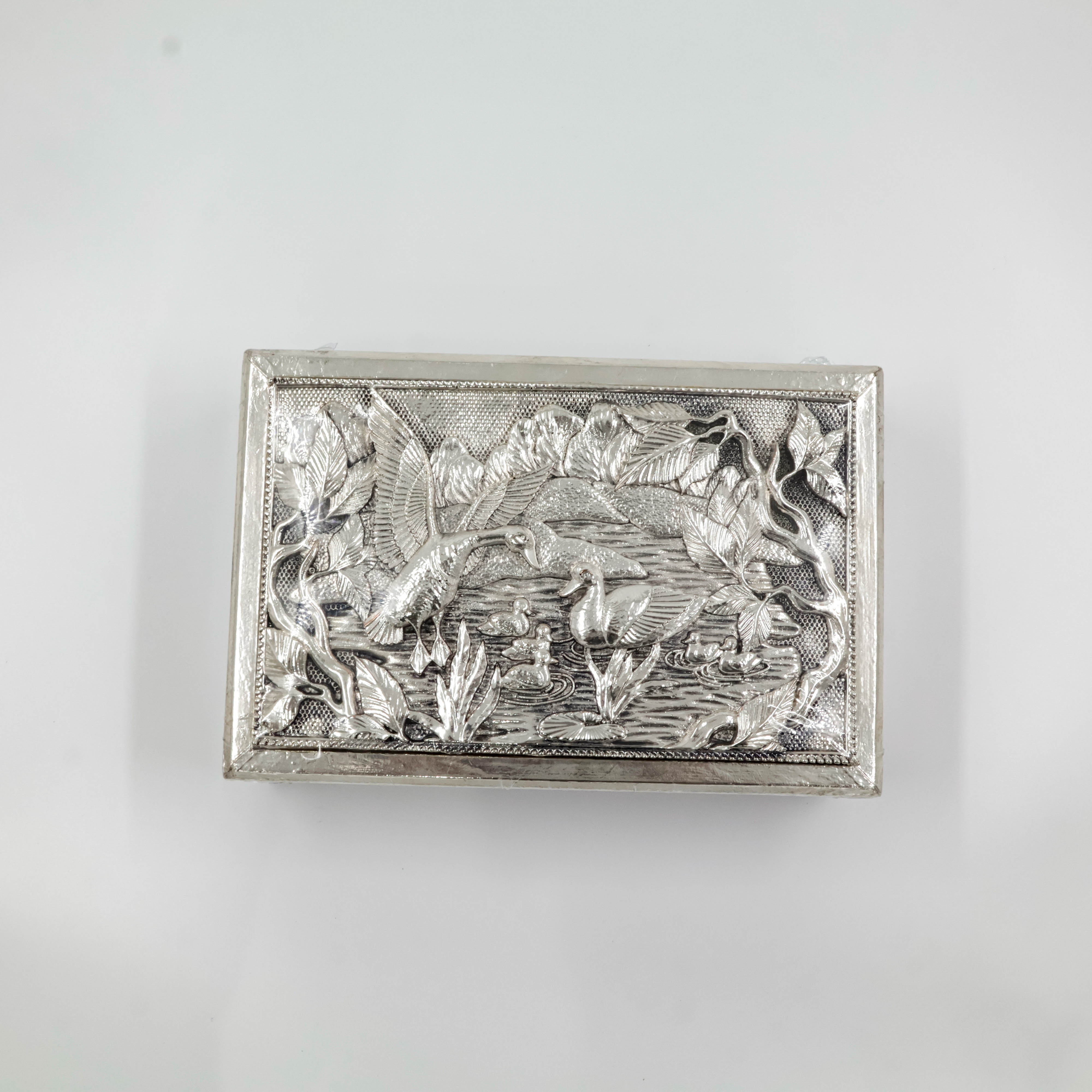 Dry Fruit Box With Swan Design