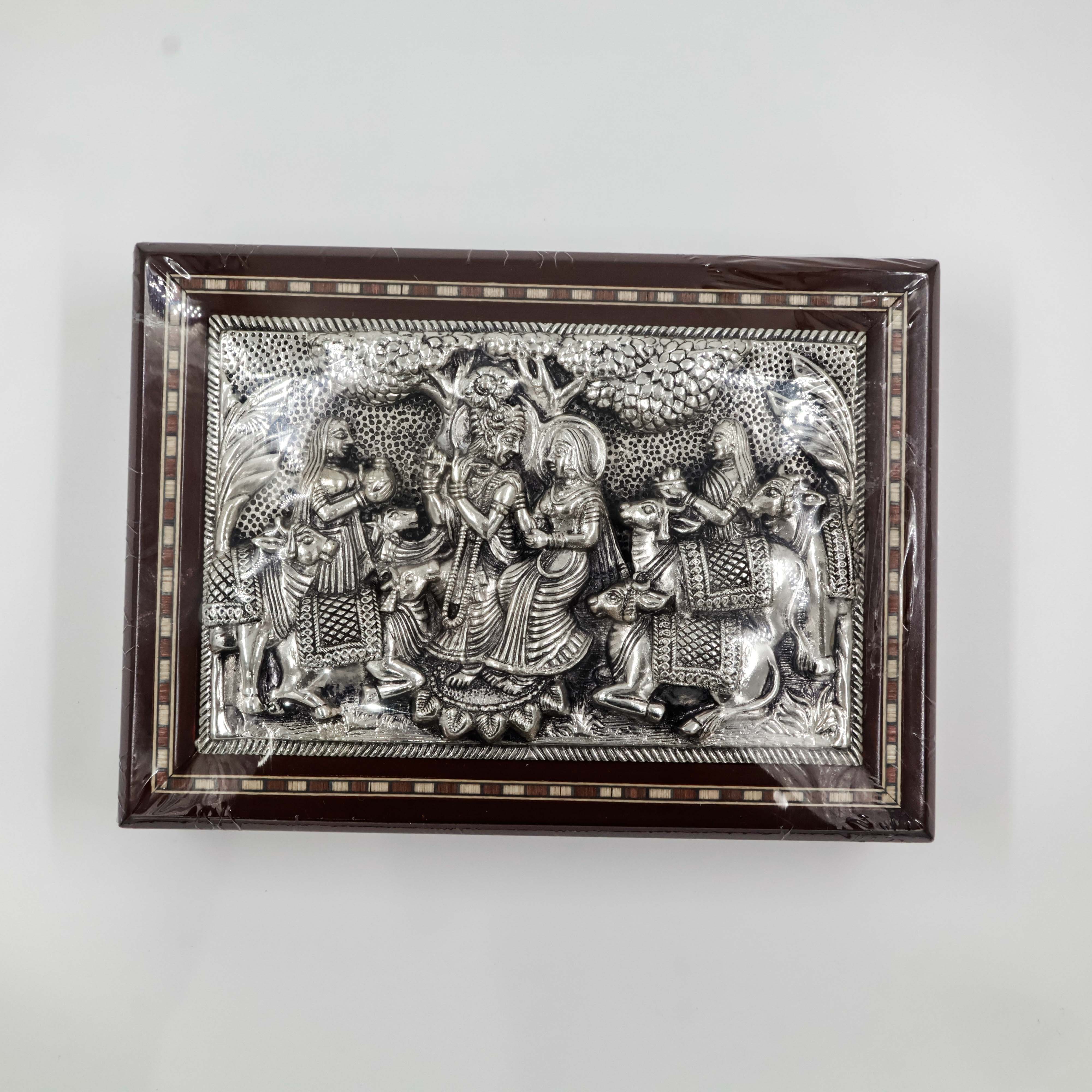 Dry Fruit Box With Radha Krishna