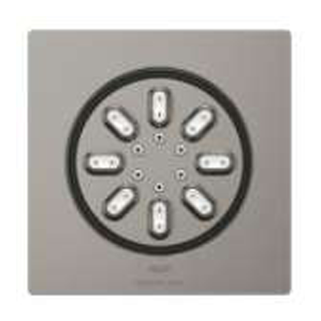 GROHE SPA RSH Aqua Brushed Hard Graphite Matte 2-Flow Body Jet