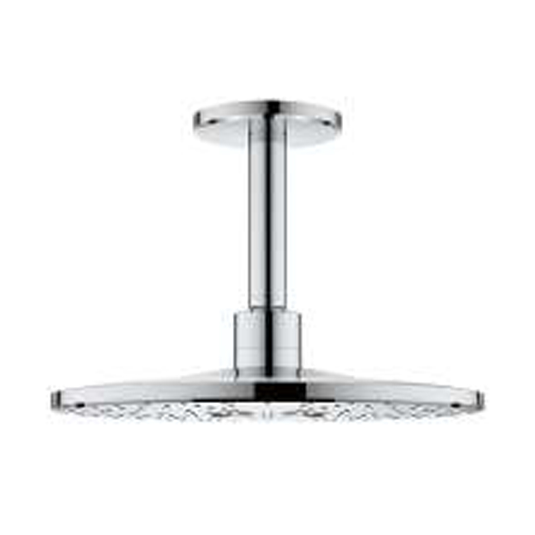 GROHE RSH Smartactive 310 Square Head Shower Set 142mm White