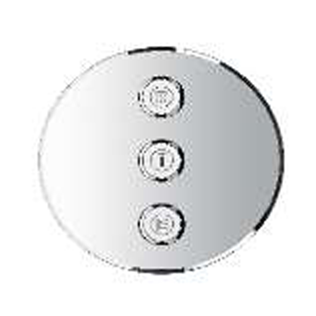GROHE SmartControl THM Triple Volume Control Round Design Trimset
