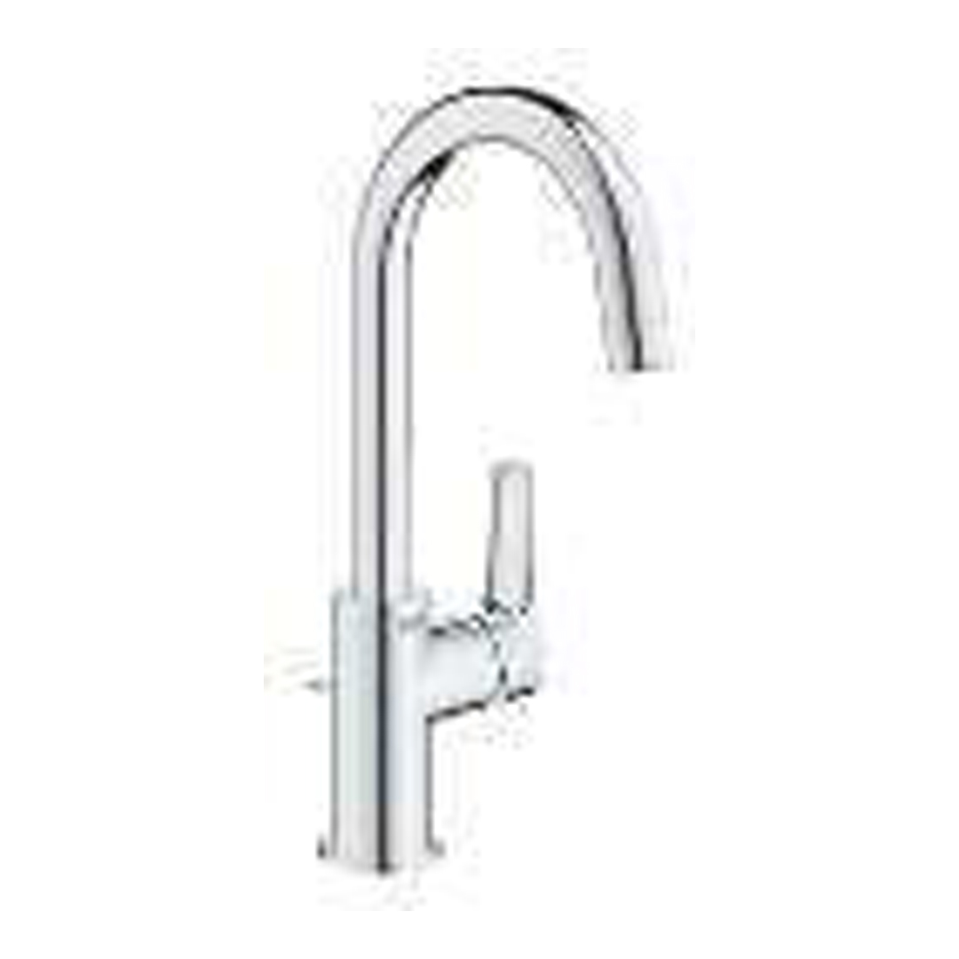 GROHE Eurosmart Basin Mixer L-Size Swan Neck with Pop-Up Waste