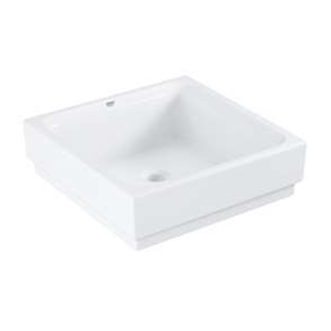 GROHE Eurosmart Alpine White Counter Top Basin 60 (600mm)