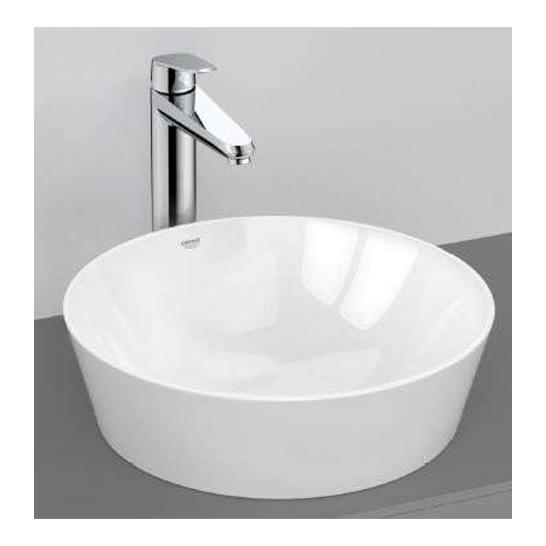 GROHE Eurosmart Alpine White Table Top Basin 600 x 422 mm