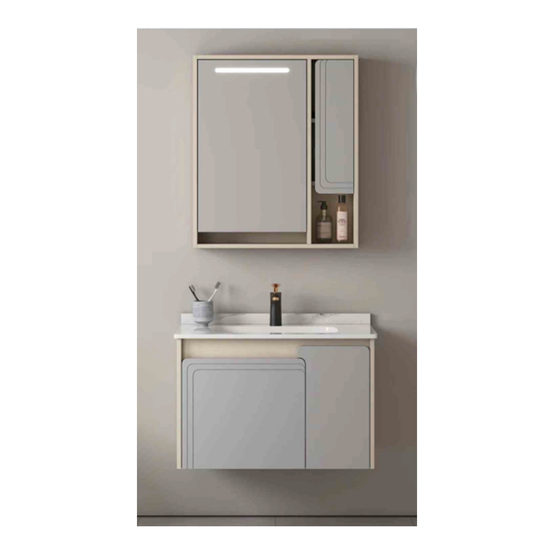 jabon bagno JBV01008A Plywood Vanity Set 600mm Light Grey