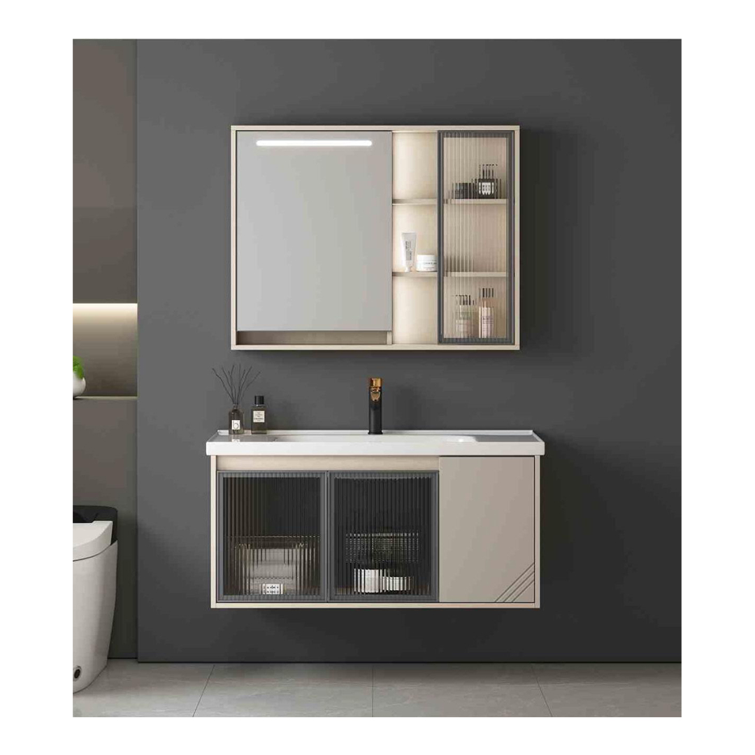jabon bagno JBV01013 Plywood Vanity Set 1000mm White