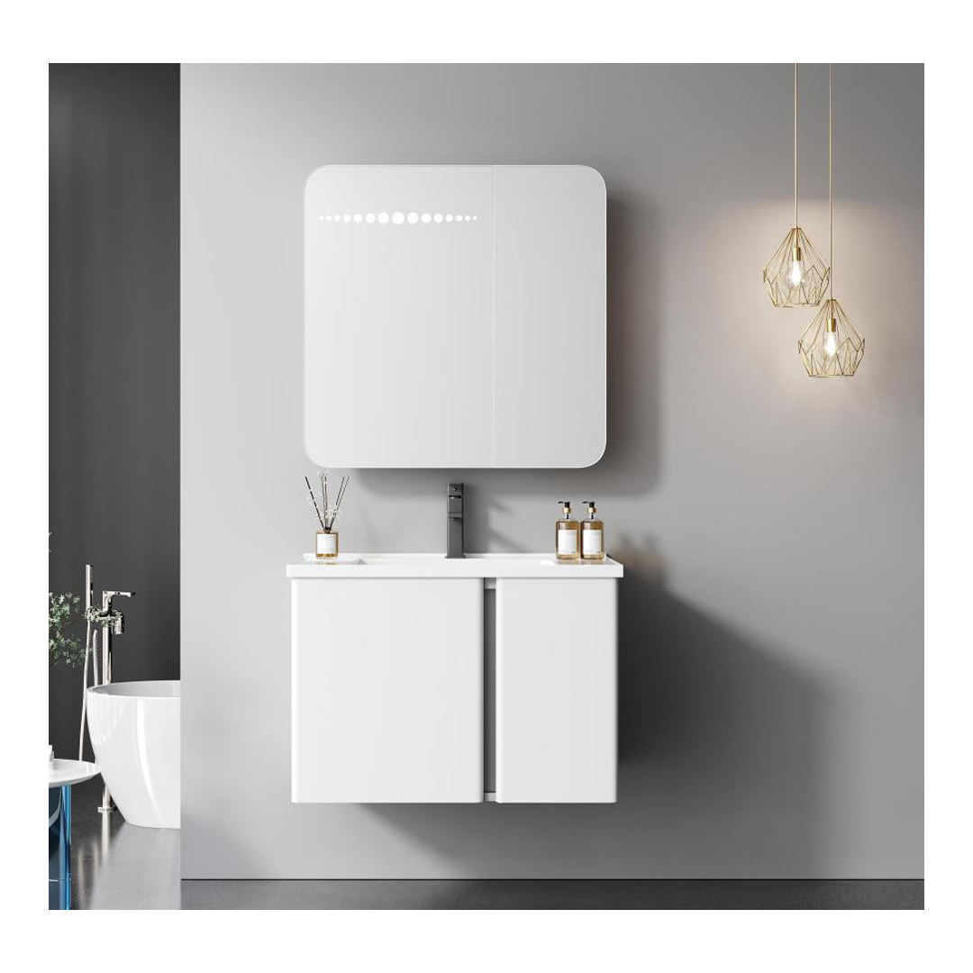 jabon bagno JBV01036A Stainless Steel Vanity Set 600mm White