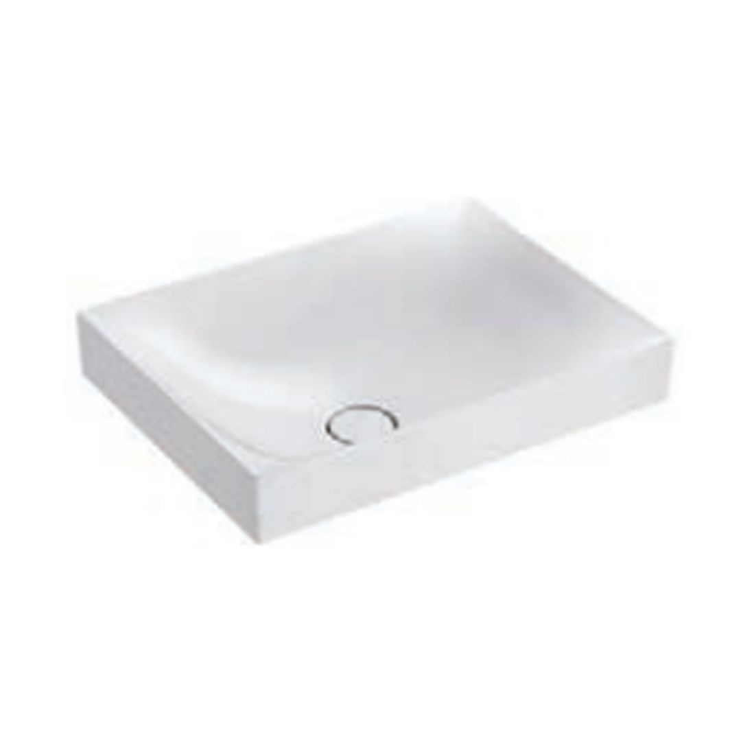 Buy Kohler Brink 500mm Rectangle Vessel Wash Basin White in Koti, Hyderabad