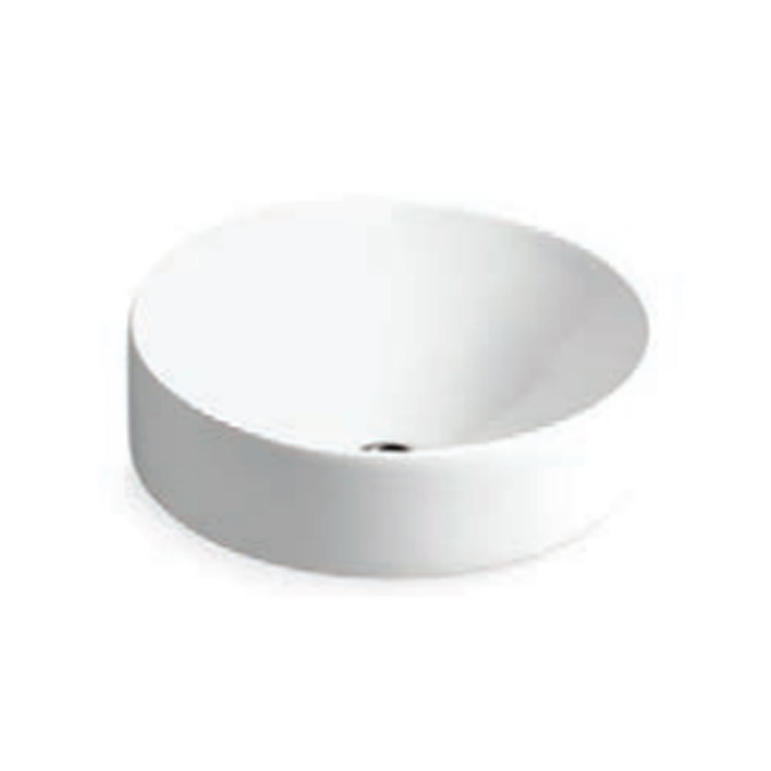 Buy Kohler Chalice 470mm Round Vessel Wash Basin White in Koti, Hyderabad