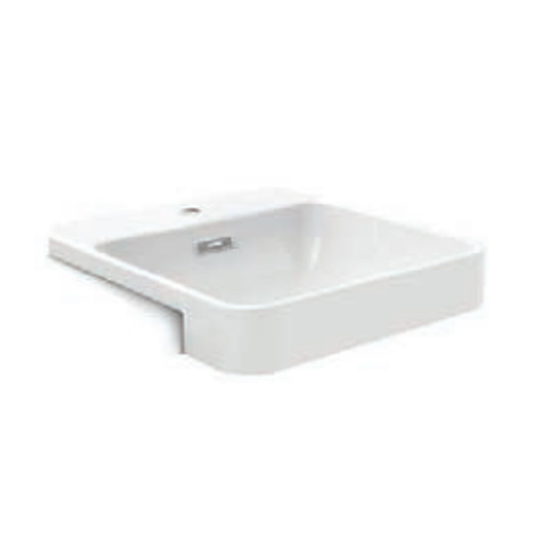Order Kohler Forefront 578mm Semi-recessed Wash Basin White online in ...