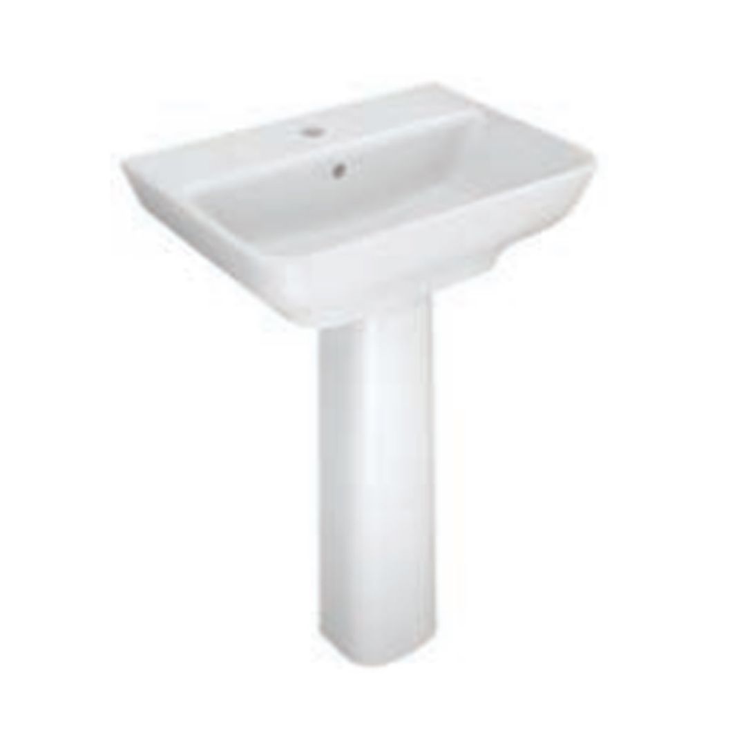 Order Kohler Veil 406mm Pedestal Wash Basin White online in Hyderabad