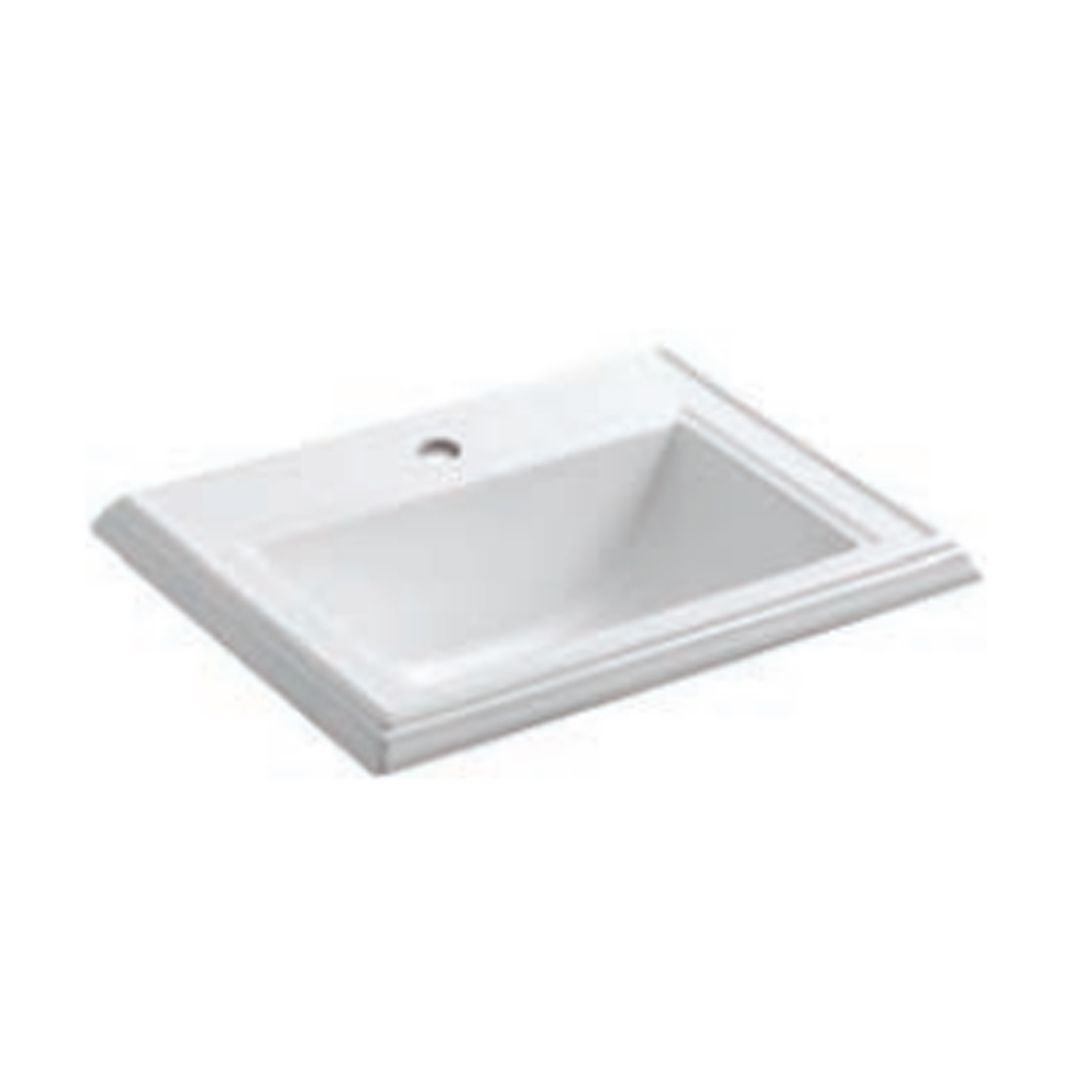Buy Kohler Brive Plus 482mm Round Half-pedestal Wash Basin White in ...