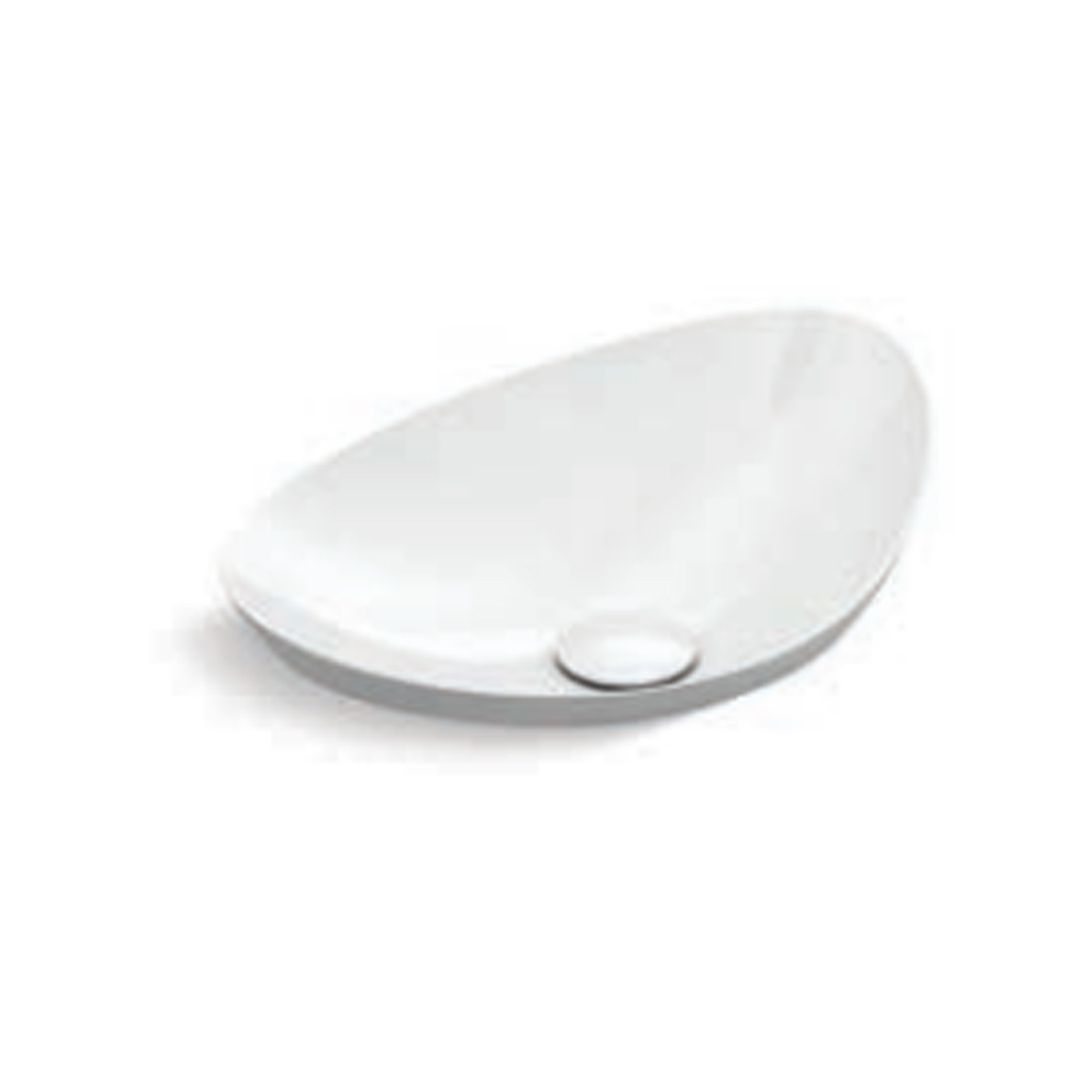 Buy Kohler Veil 537mm Vessel Wash Basin White in Koti, Hyderabad