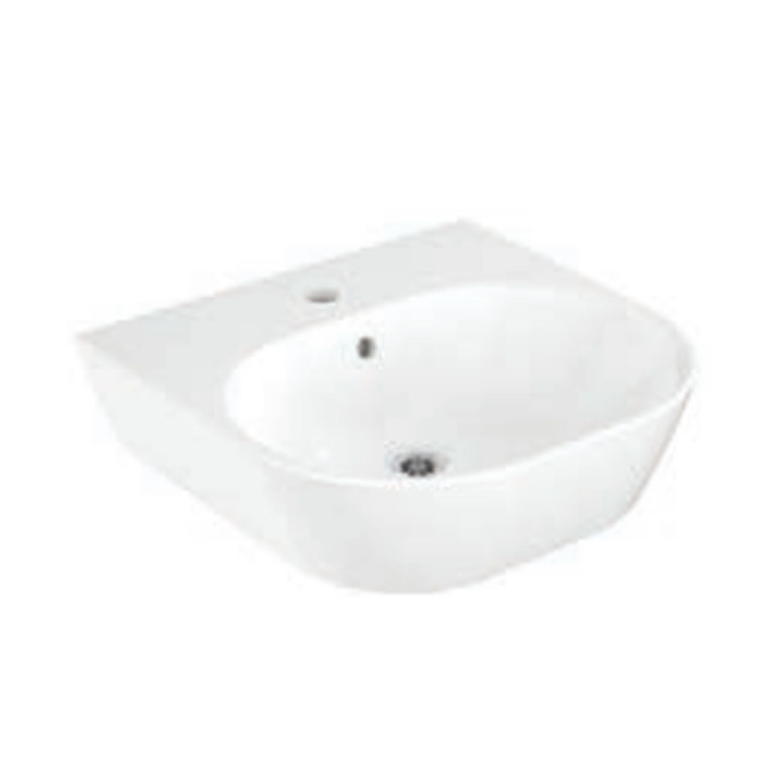 Buy Kohler Span 450mm Square Wall Mount Wash Basin White in Koti, Hyderabad