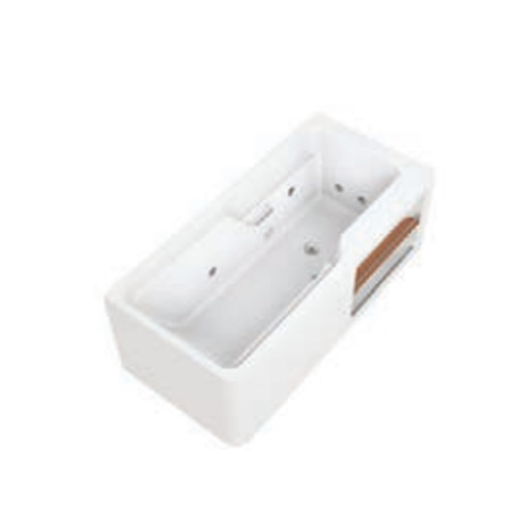 Buy Kohler Aleutian 1.7m Integrated Whirlpool Bathtub White in Koti ...