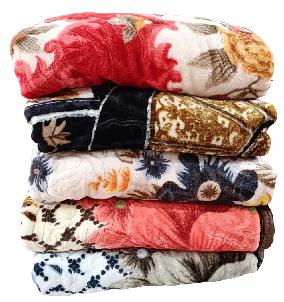 Vishal Handlooms - Double blanket minky