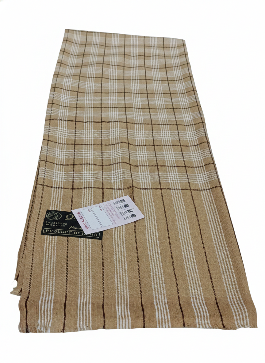Vishal Handlooms - Checks shawl