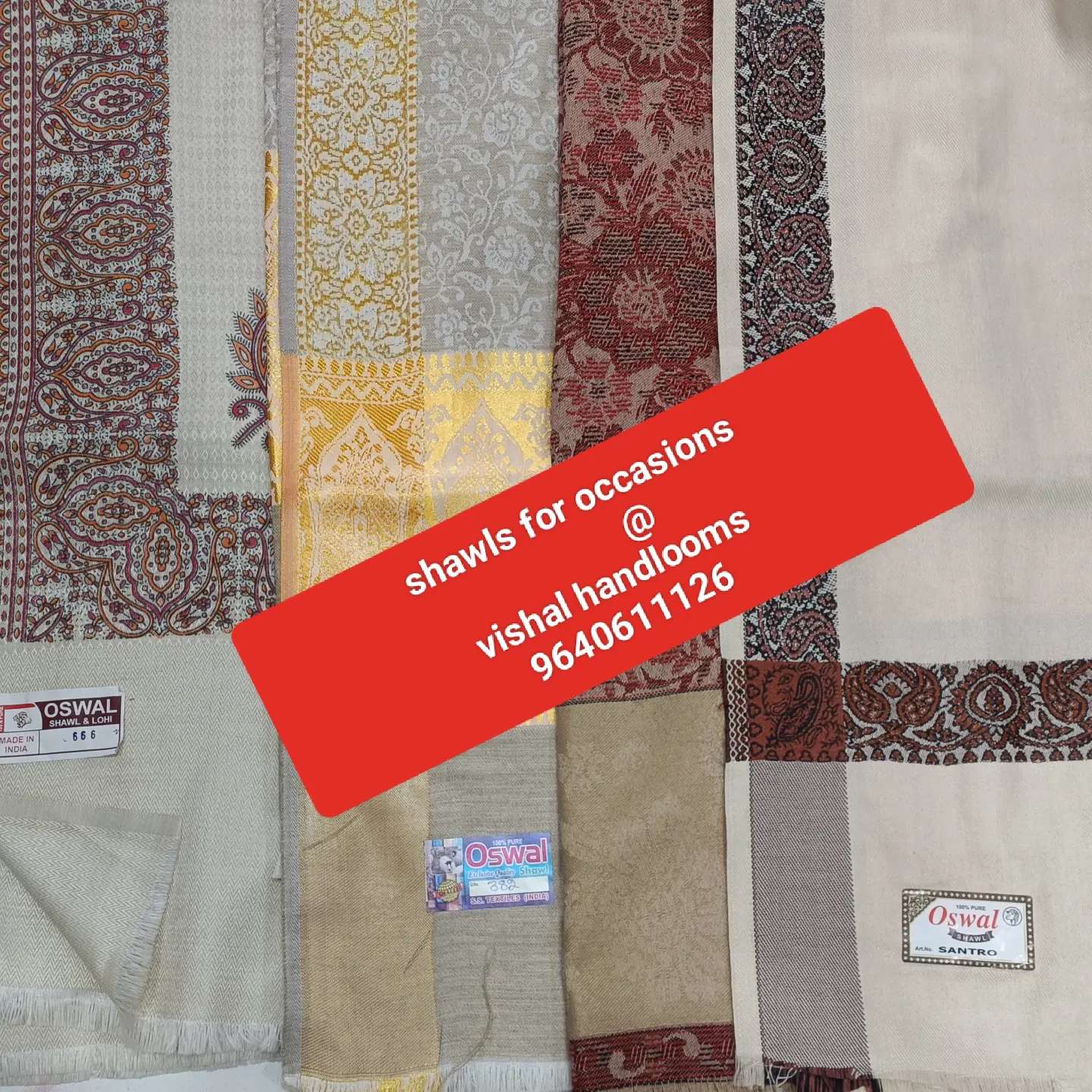 Vishal Handlooms - Shawls designer