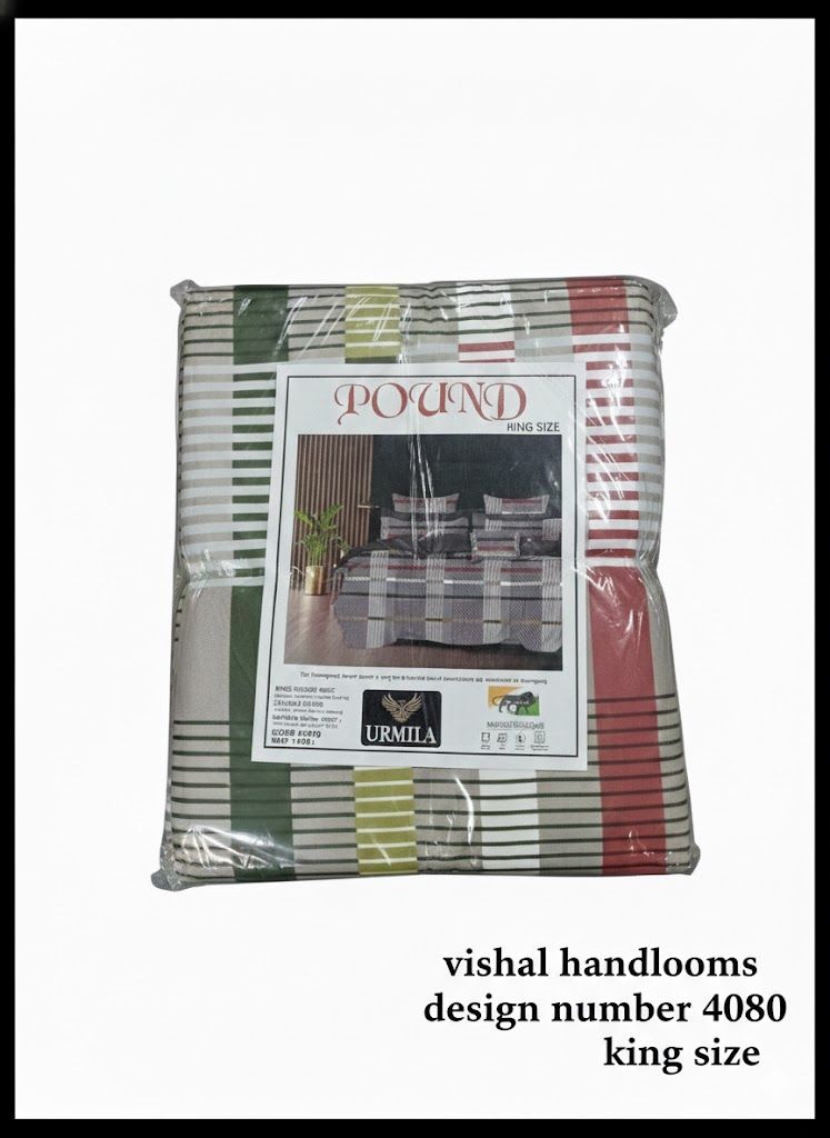 Vishal Handlooms - Pound king size bed sheet