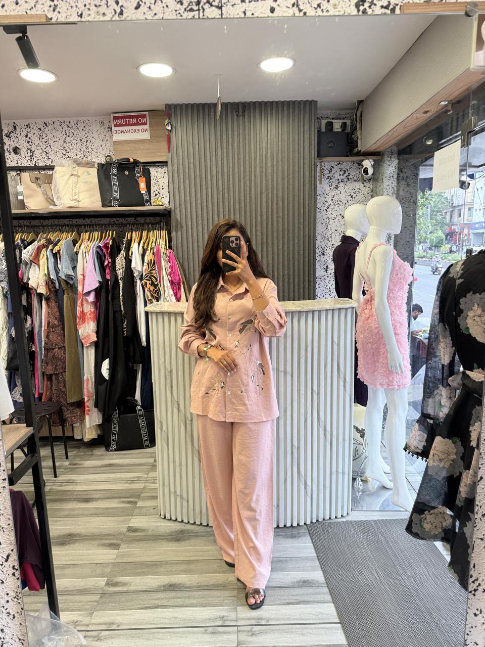 Wardrobe By Neha - Coord Set Pink