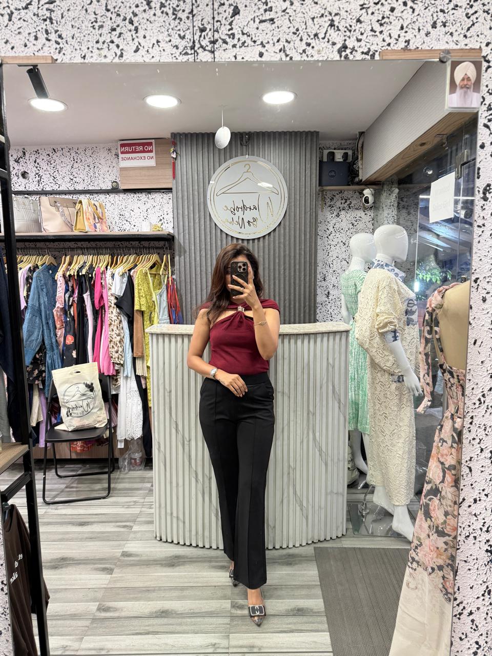 Wardrobe By Neha - Maroon Top